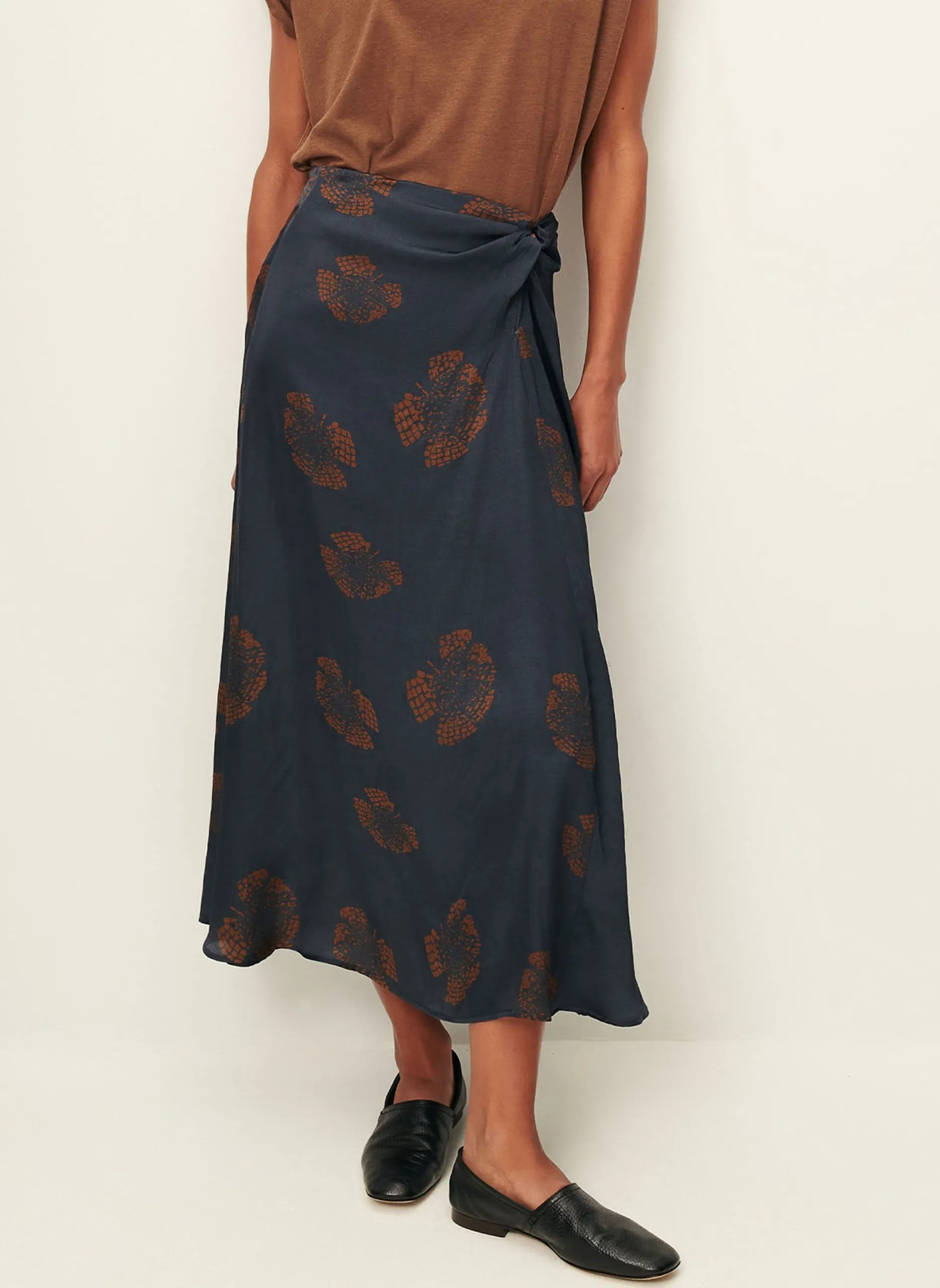 Gerade geschnittener Maxirock mit Print Mehrfarbig GIALLA