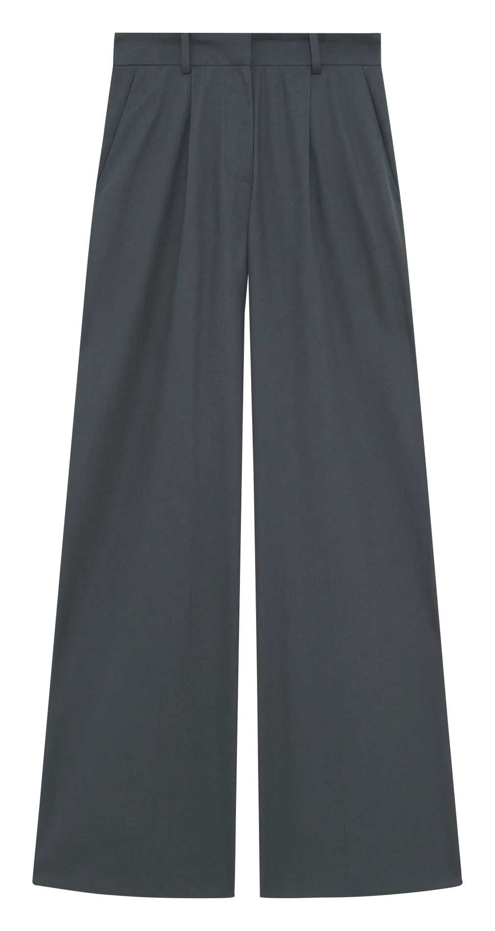 Weit geschnittene Hose Grau SOULY