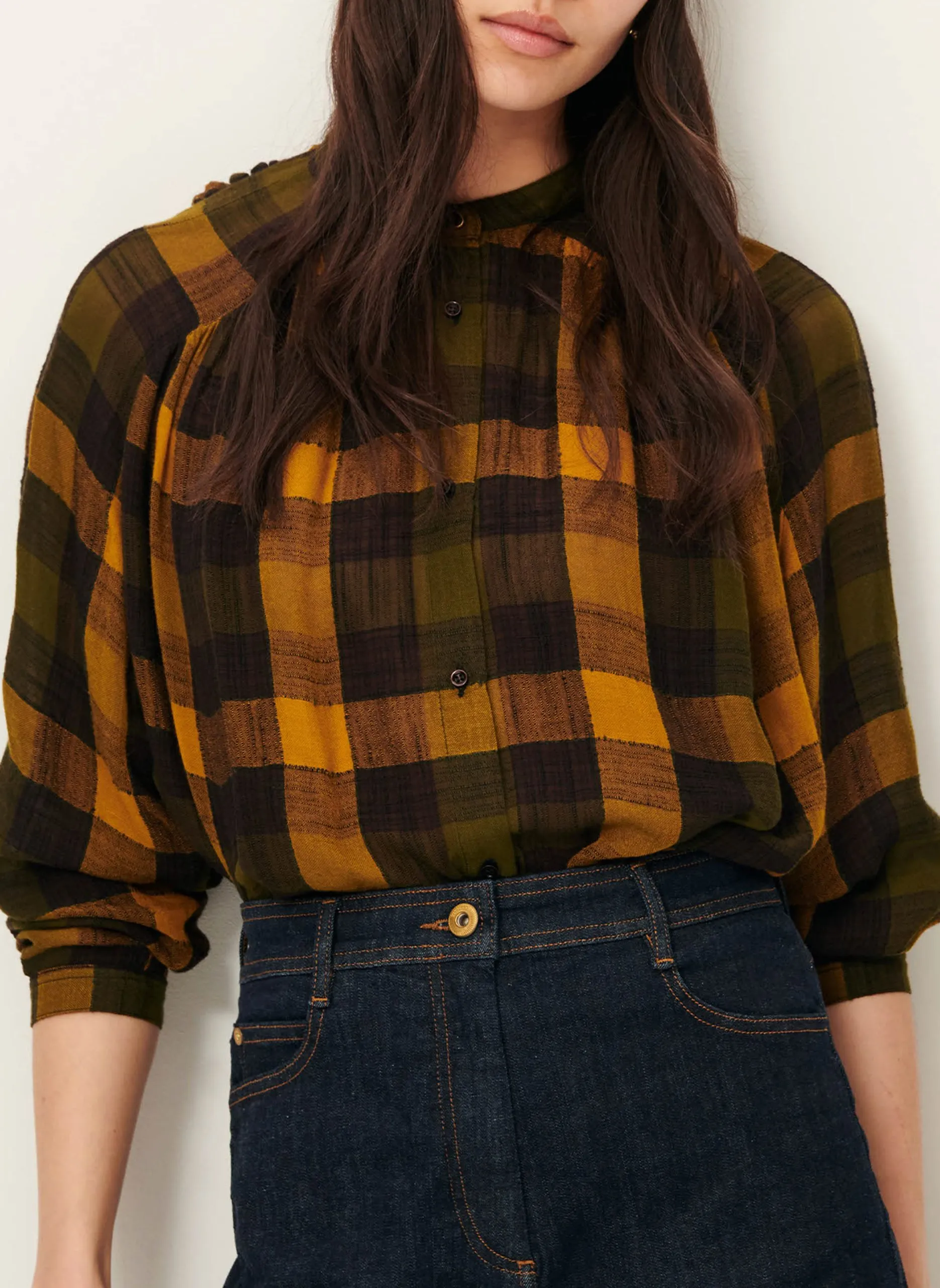 Klassisches Karo-Hemd Mehrfarbig NICOLAS