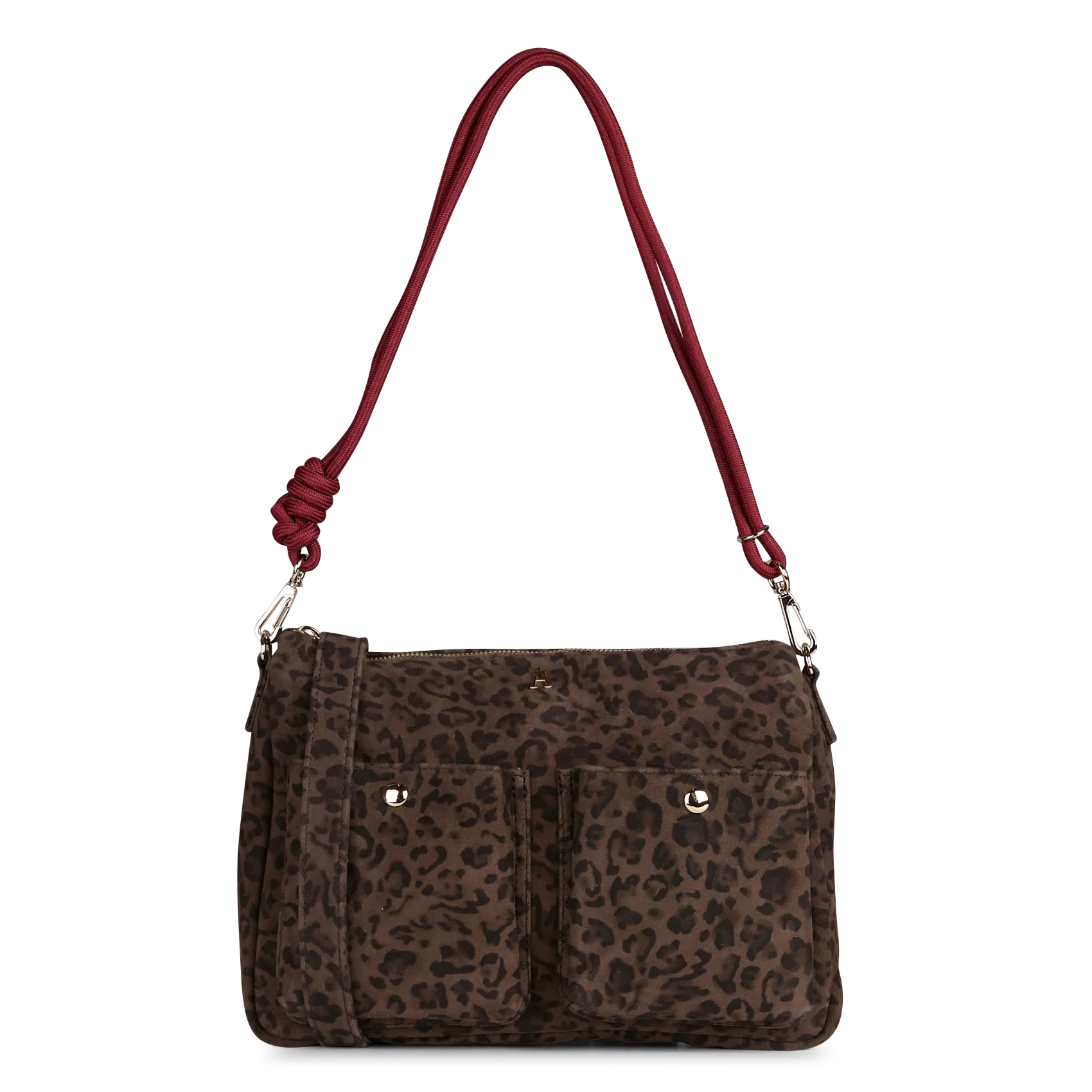 Brieftasche aus Leder Braun SYSTEME