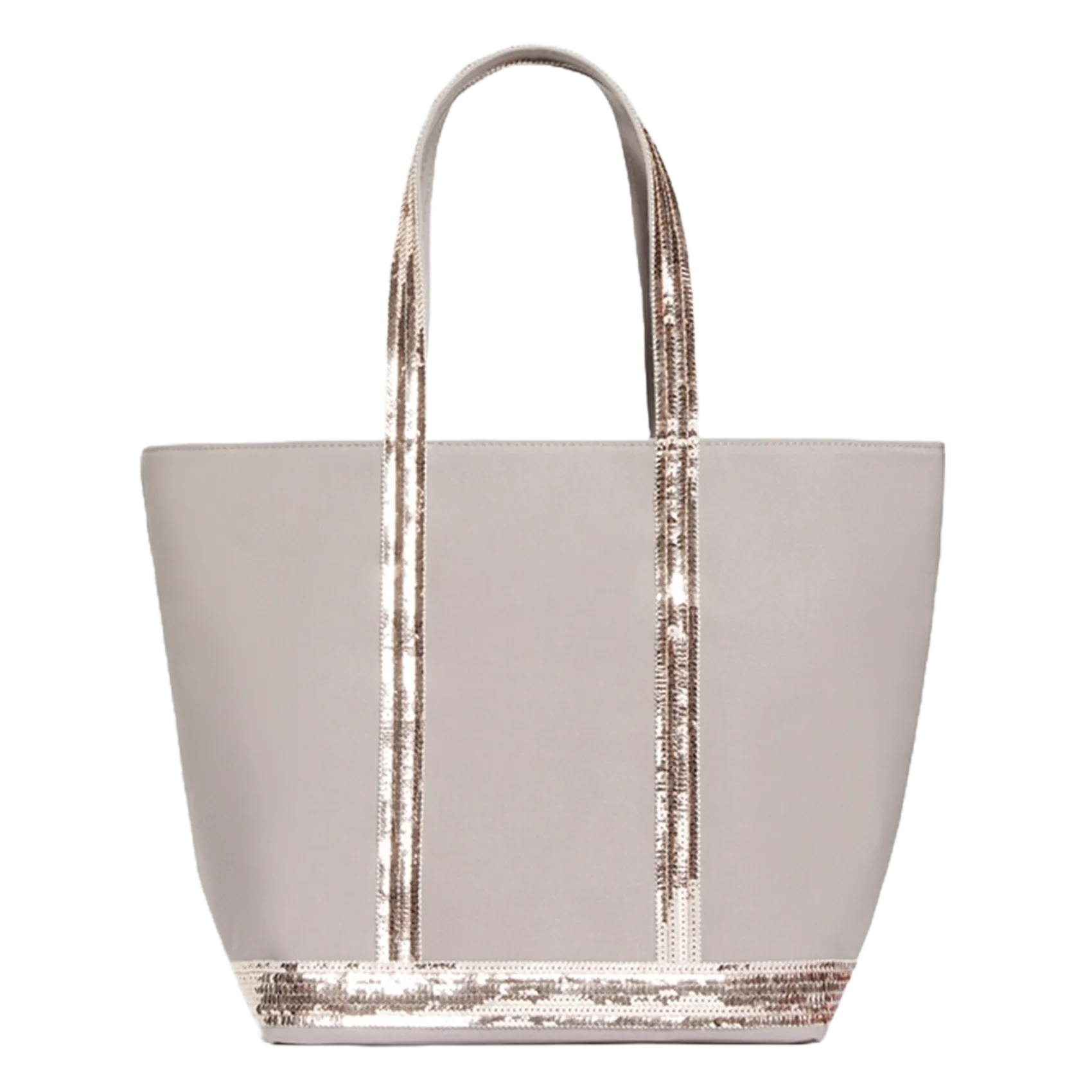 Shopper aus Baumwolle Rosa CABAS M