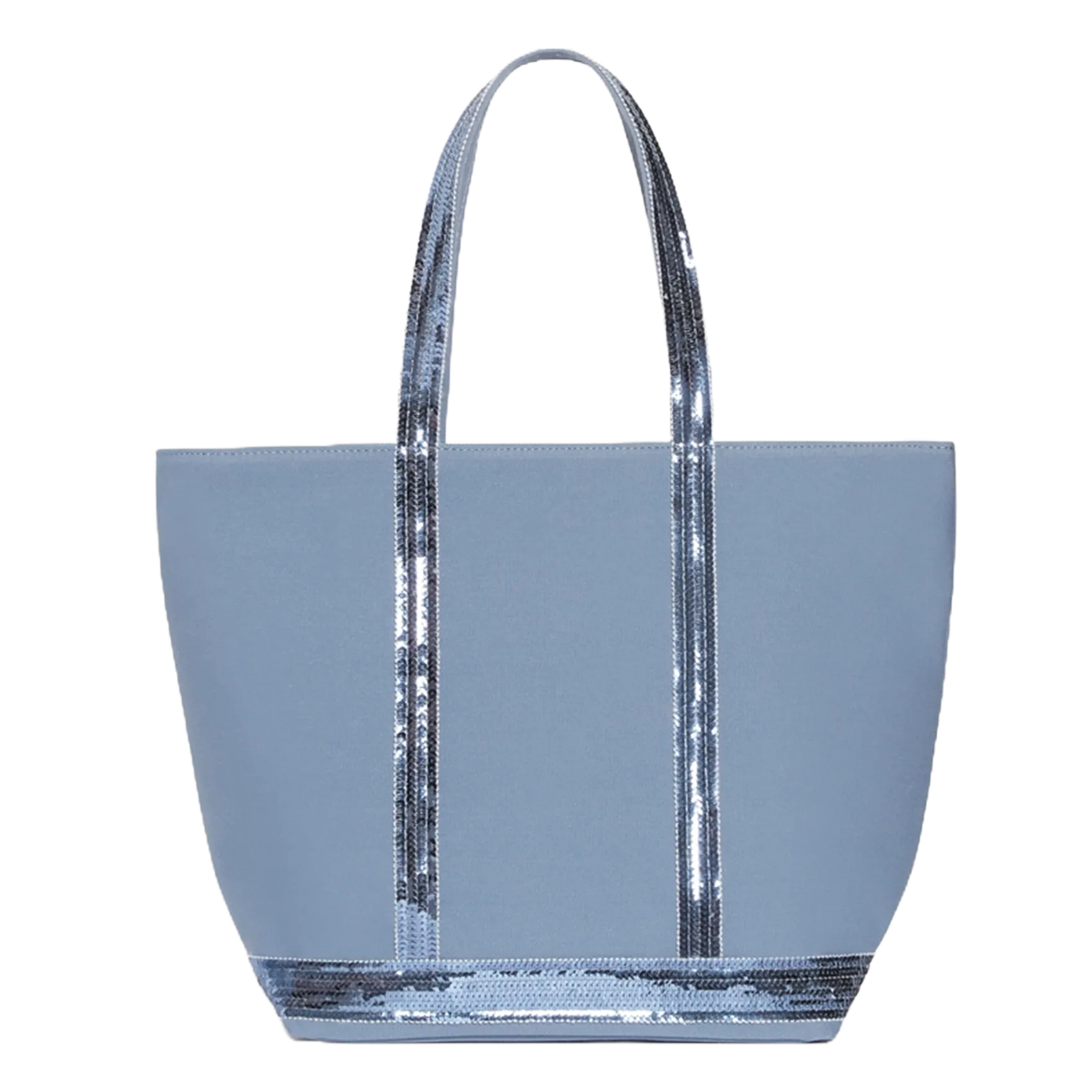 Shopper aus Baumwolle Blau CABAS M
