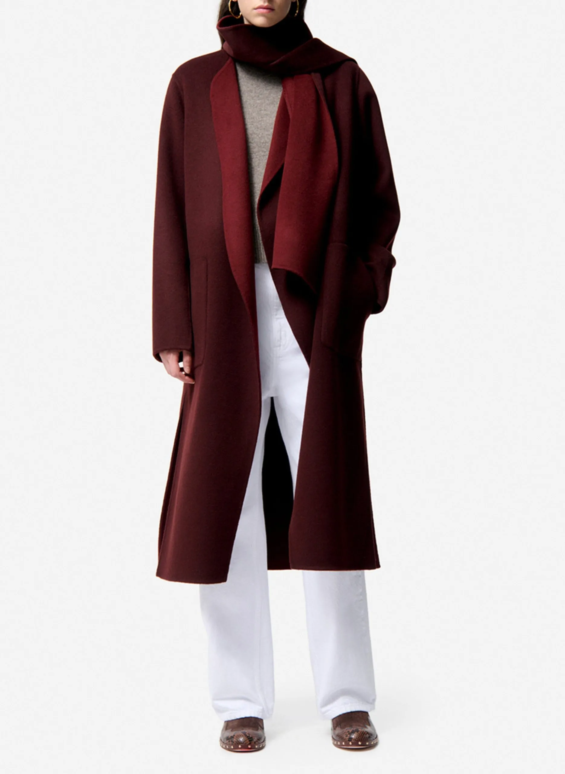 Alpakamantel Rot VALERAN