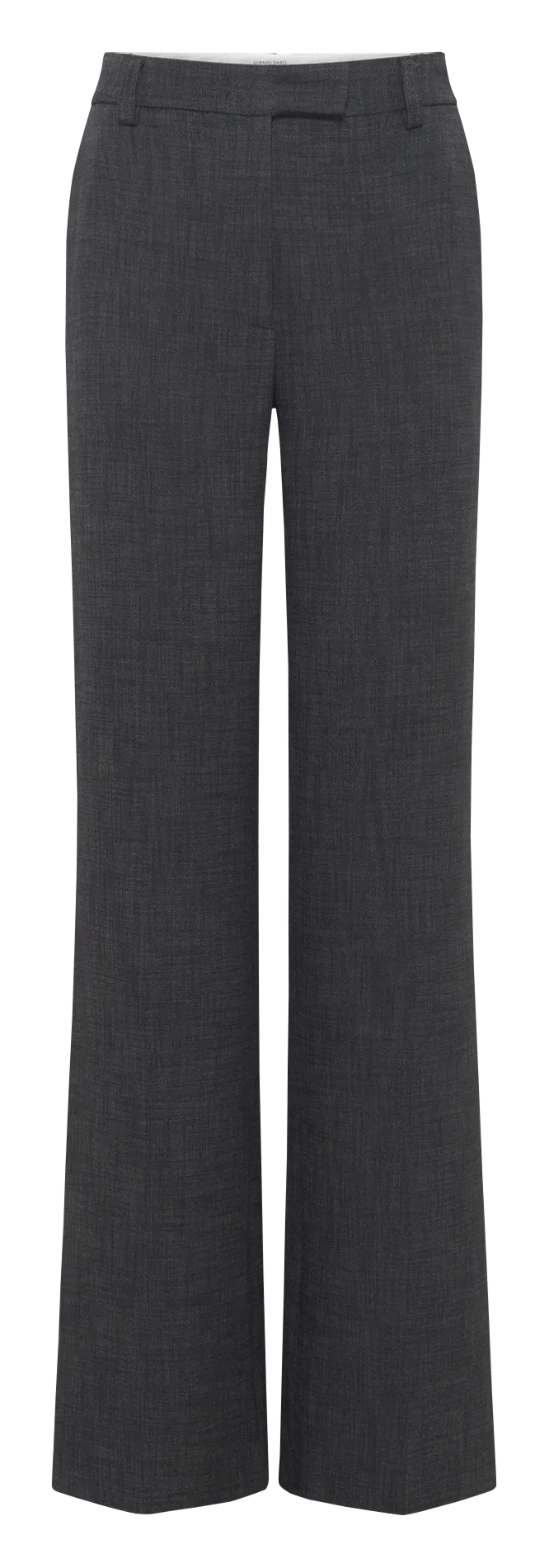 Einfarbige Taillenhose Grau CHERIE