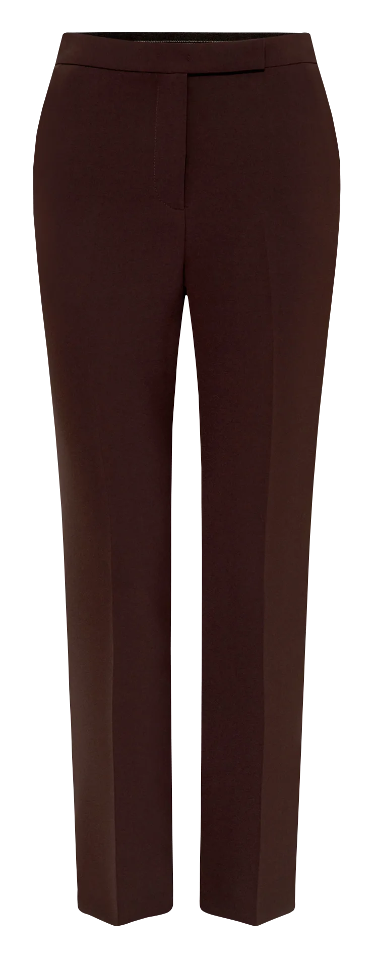 Gerade geschnittene Kostümhose Braun CORA