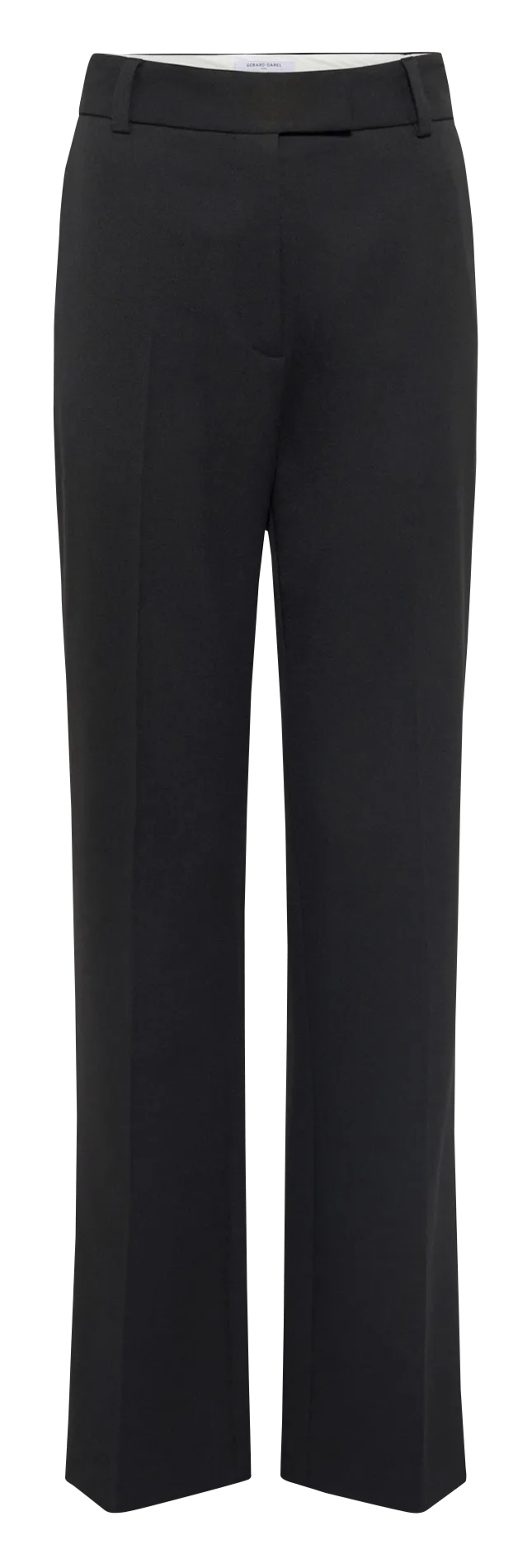 Gerade geschnittene Kostümhose Schwarz CAROLINE