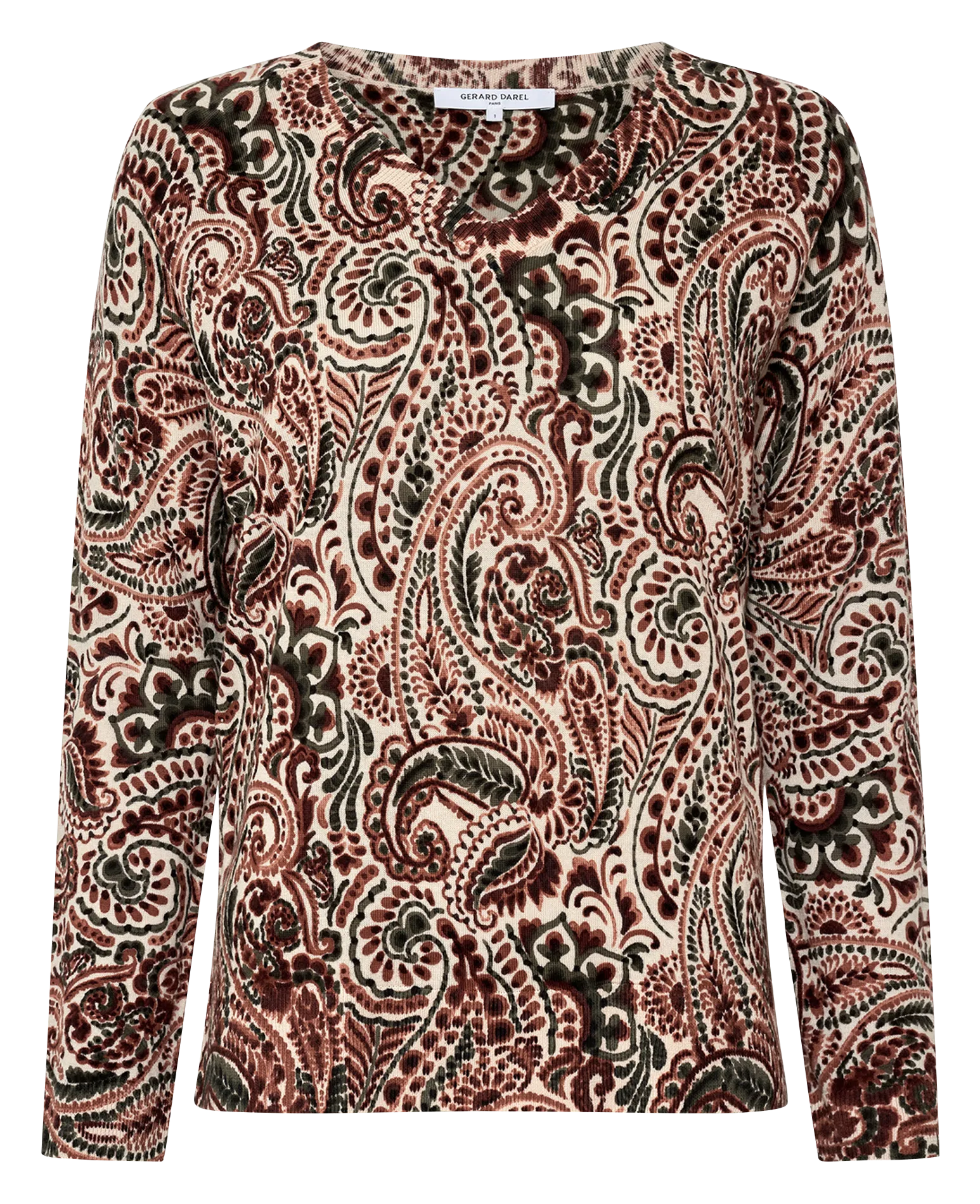 Ärmelloser Wollpullover Beige EMME