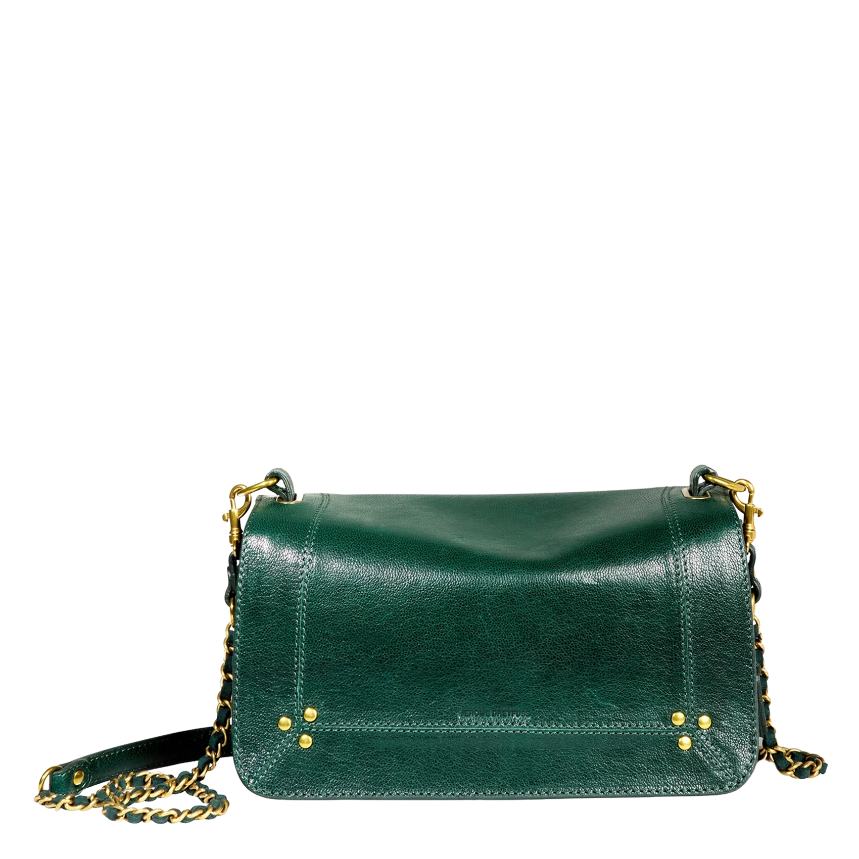 Brieftasche aus Leder Grun BOBI