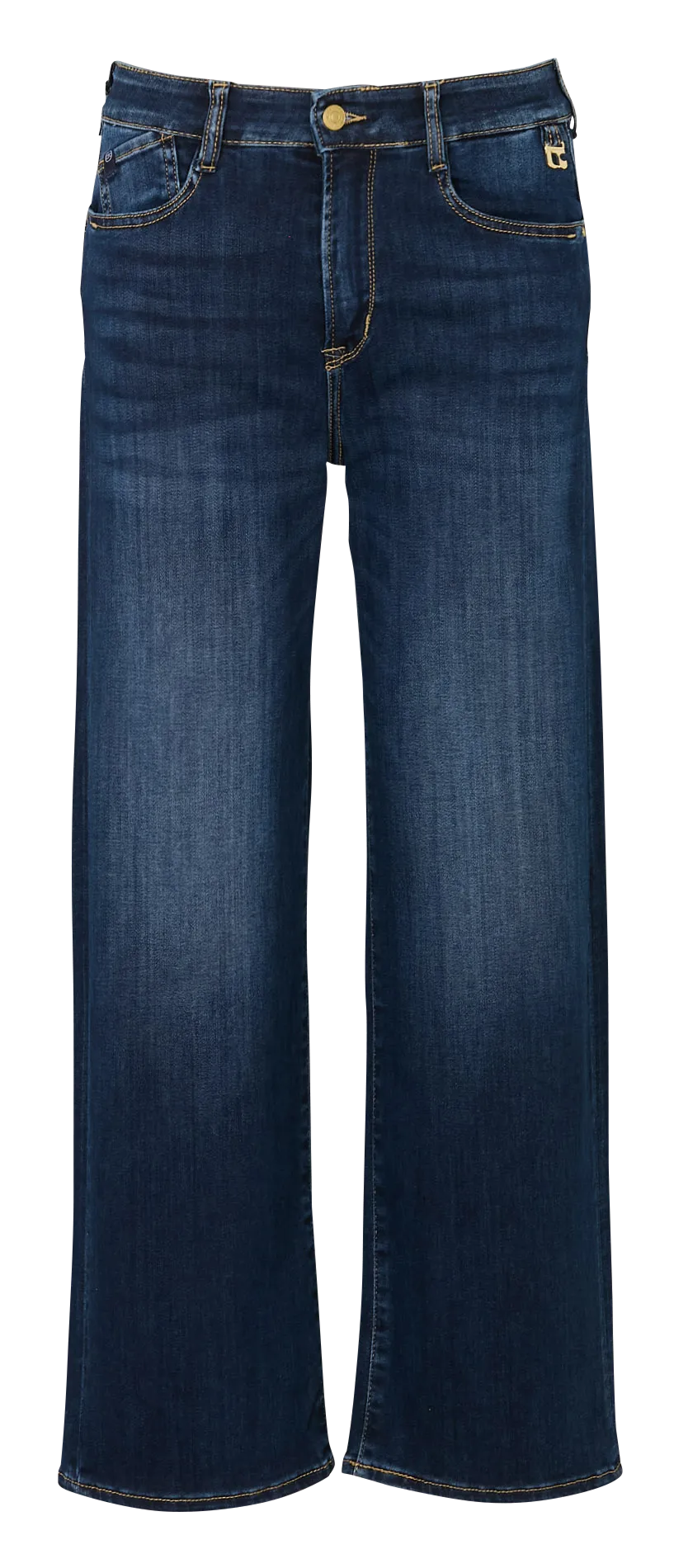 Ausgestellte Jeans aus Baumwoll-Mix Blau PULPHI24