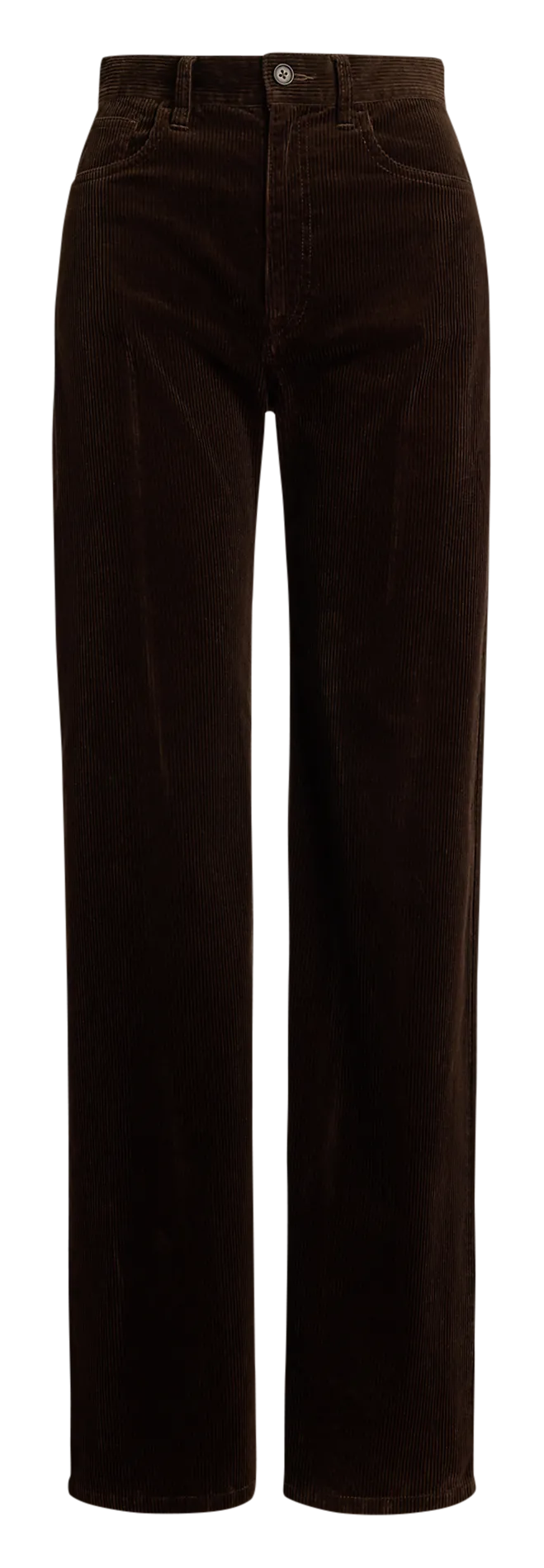 Cord-Hose - gerade geschnitten Braun