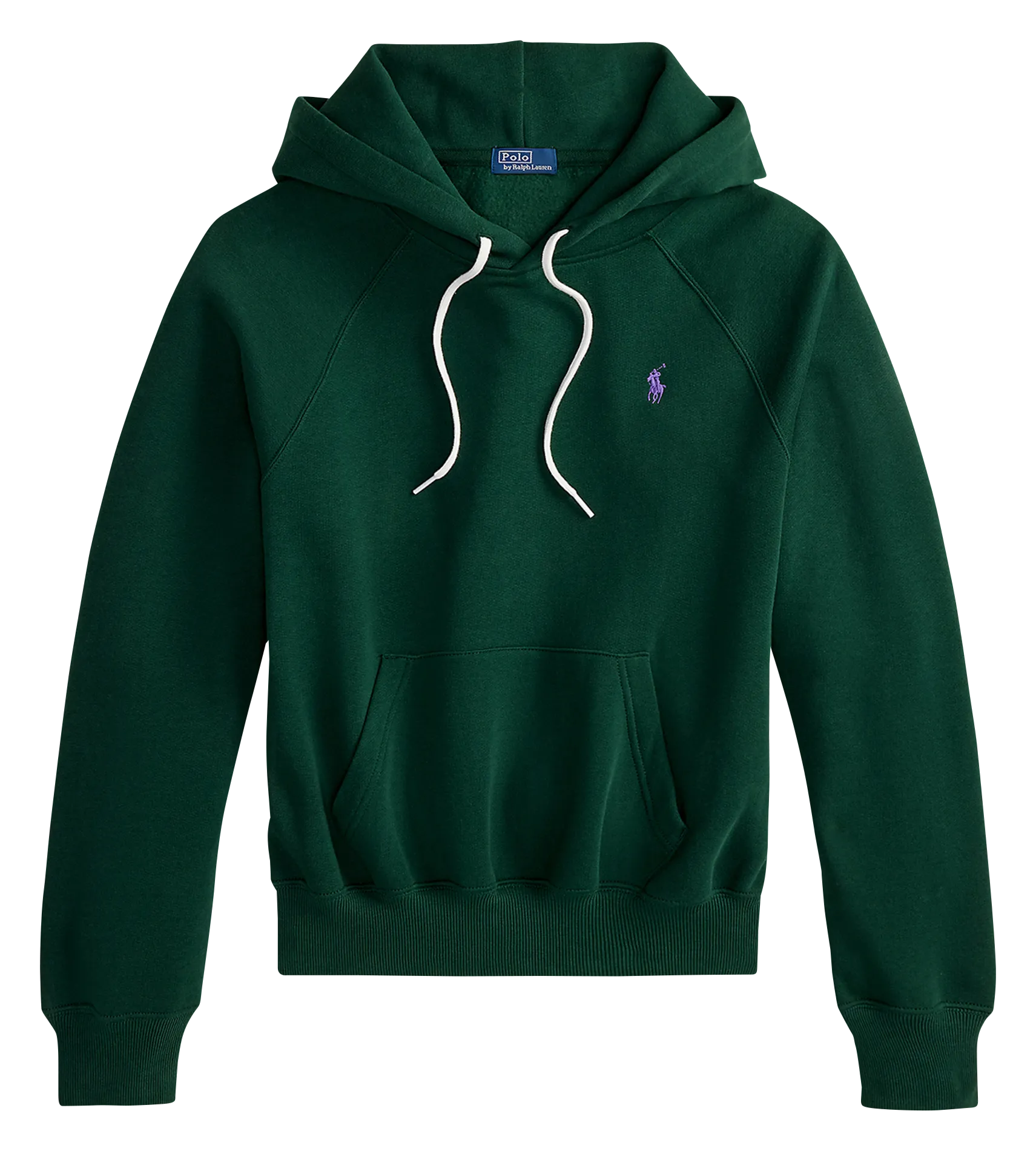 Weites einfarbiges Hoodie-Sweatshirt Grun