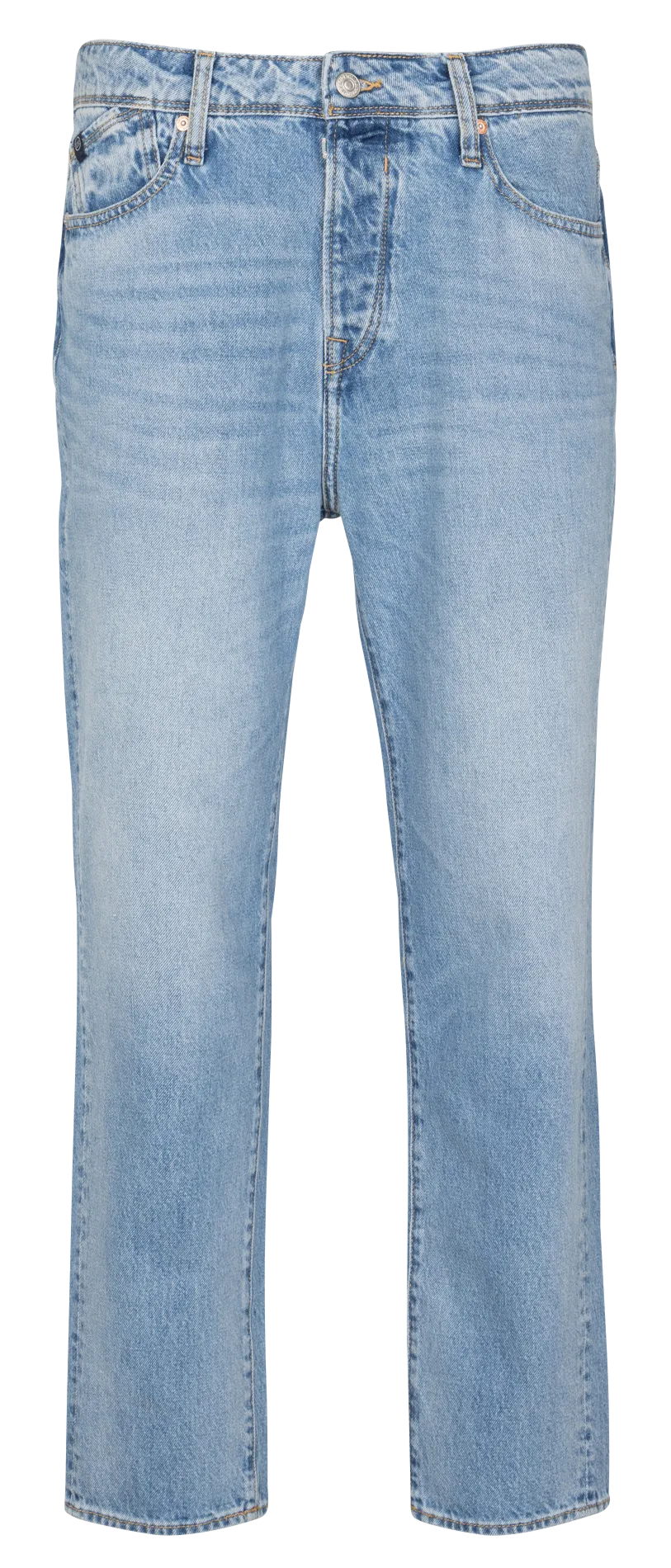 Csally - Gerade geschnittene Baumwollhose Blau 1999