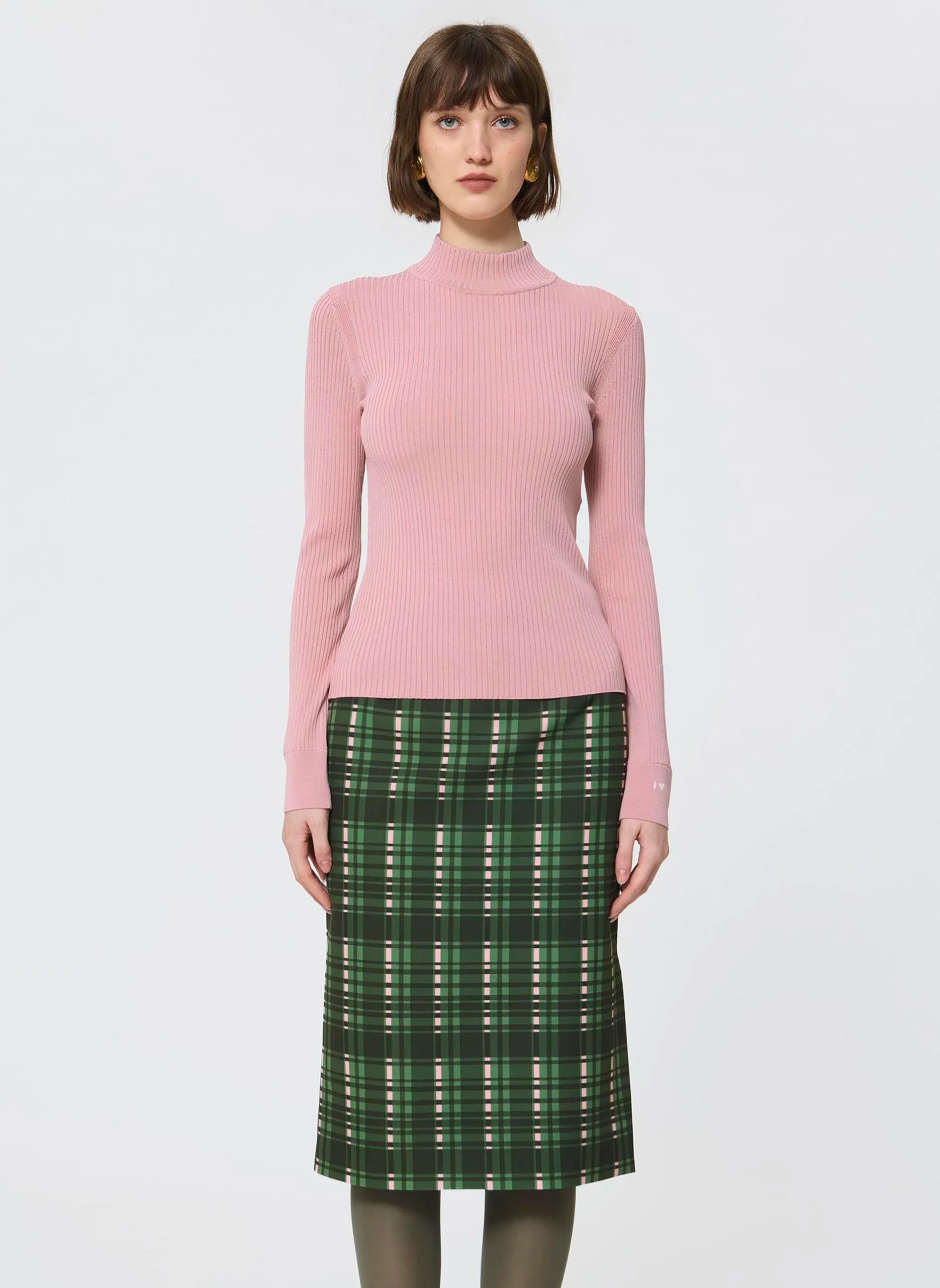 Rollkragenpullover Beige PRUDIE