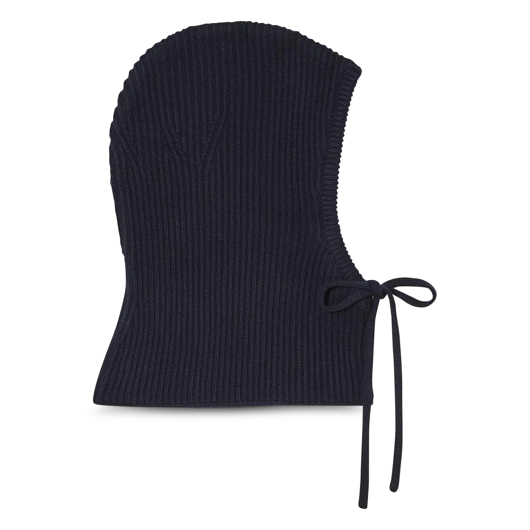 Strickkapuze Blau AGNES