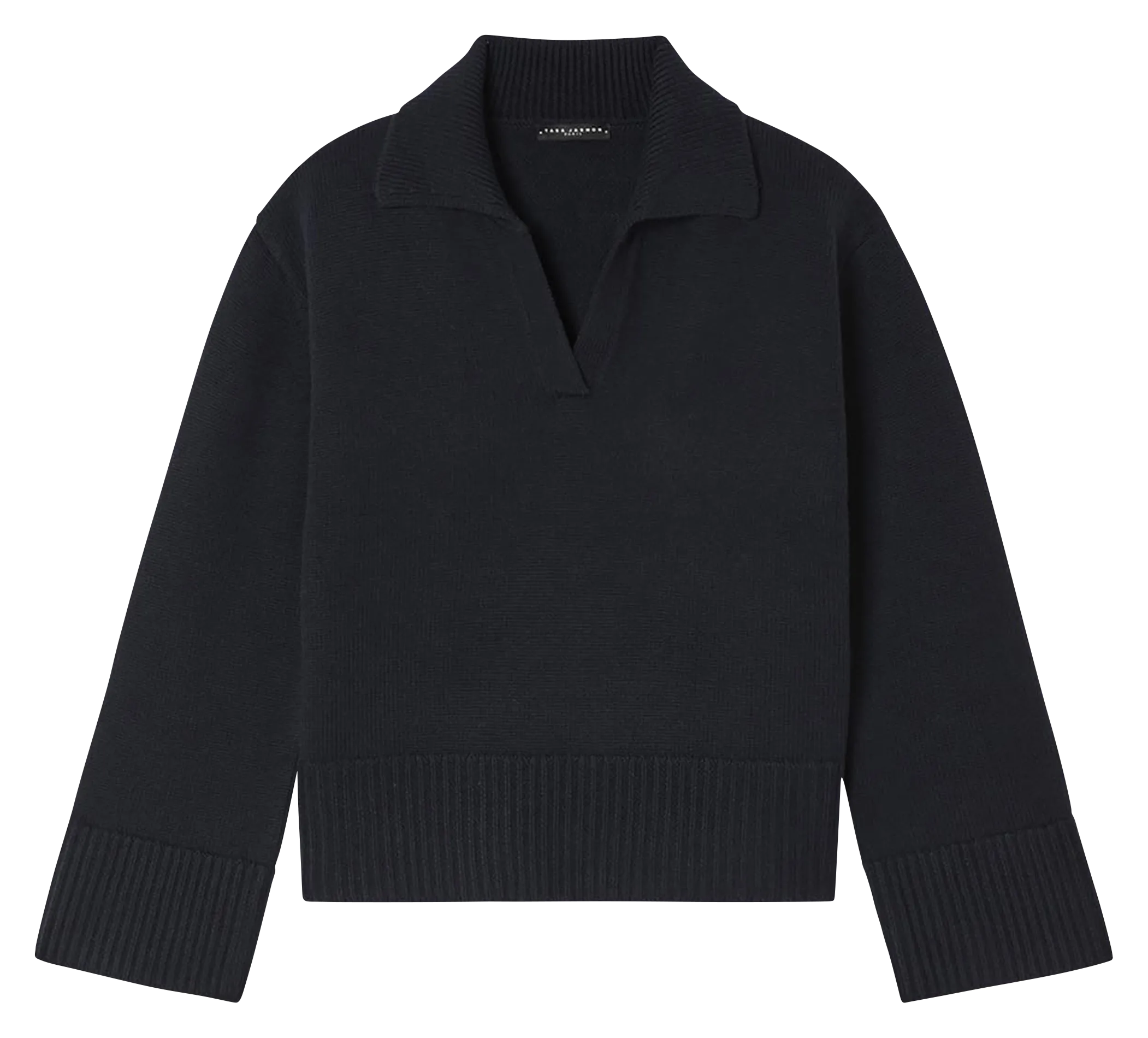 Pullover mit V-Ausschnitt Blau PAOLA