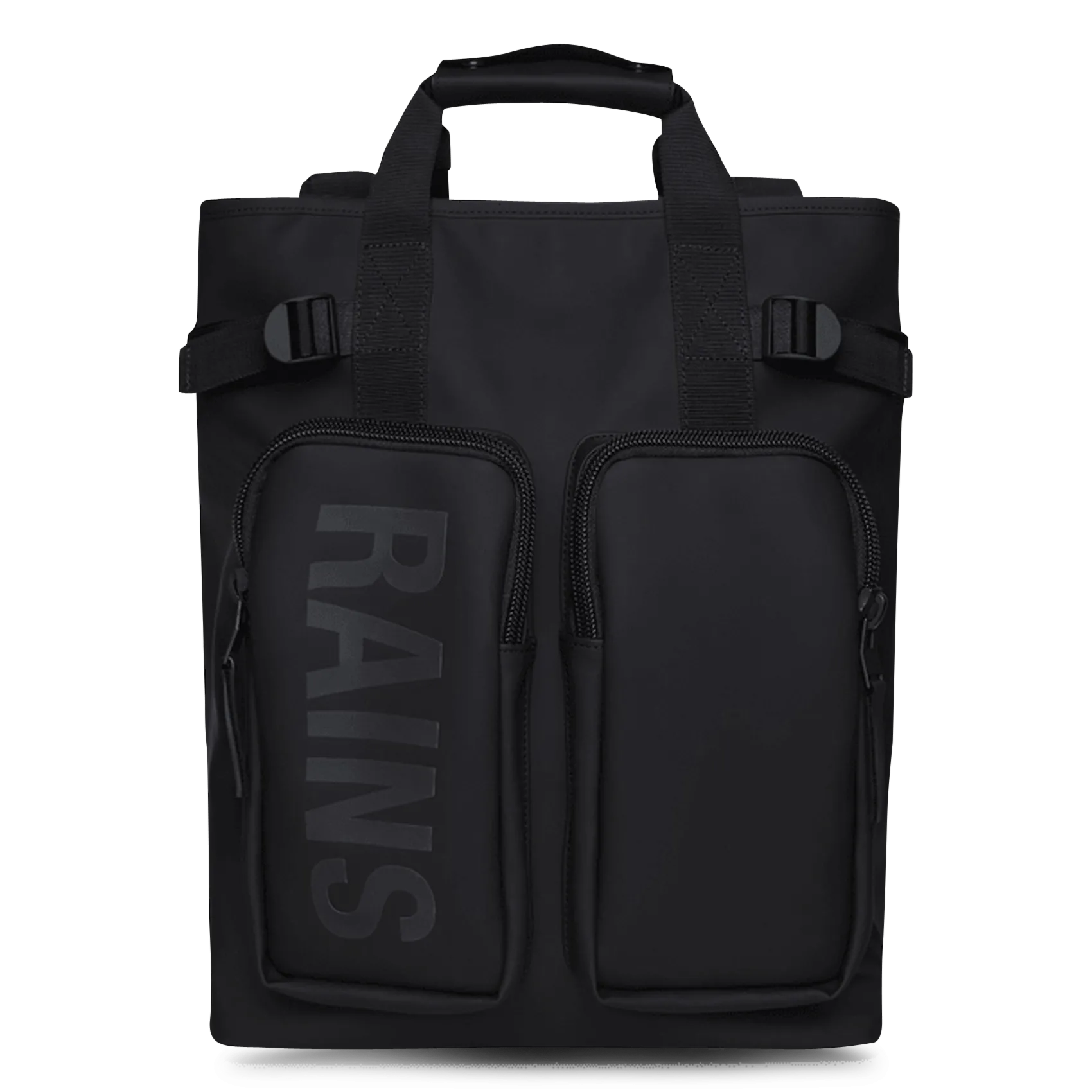 Wasserdichter 2-in-1 Rucksack Schwarz TEXEL