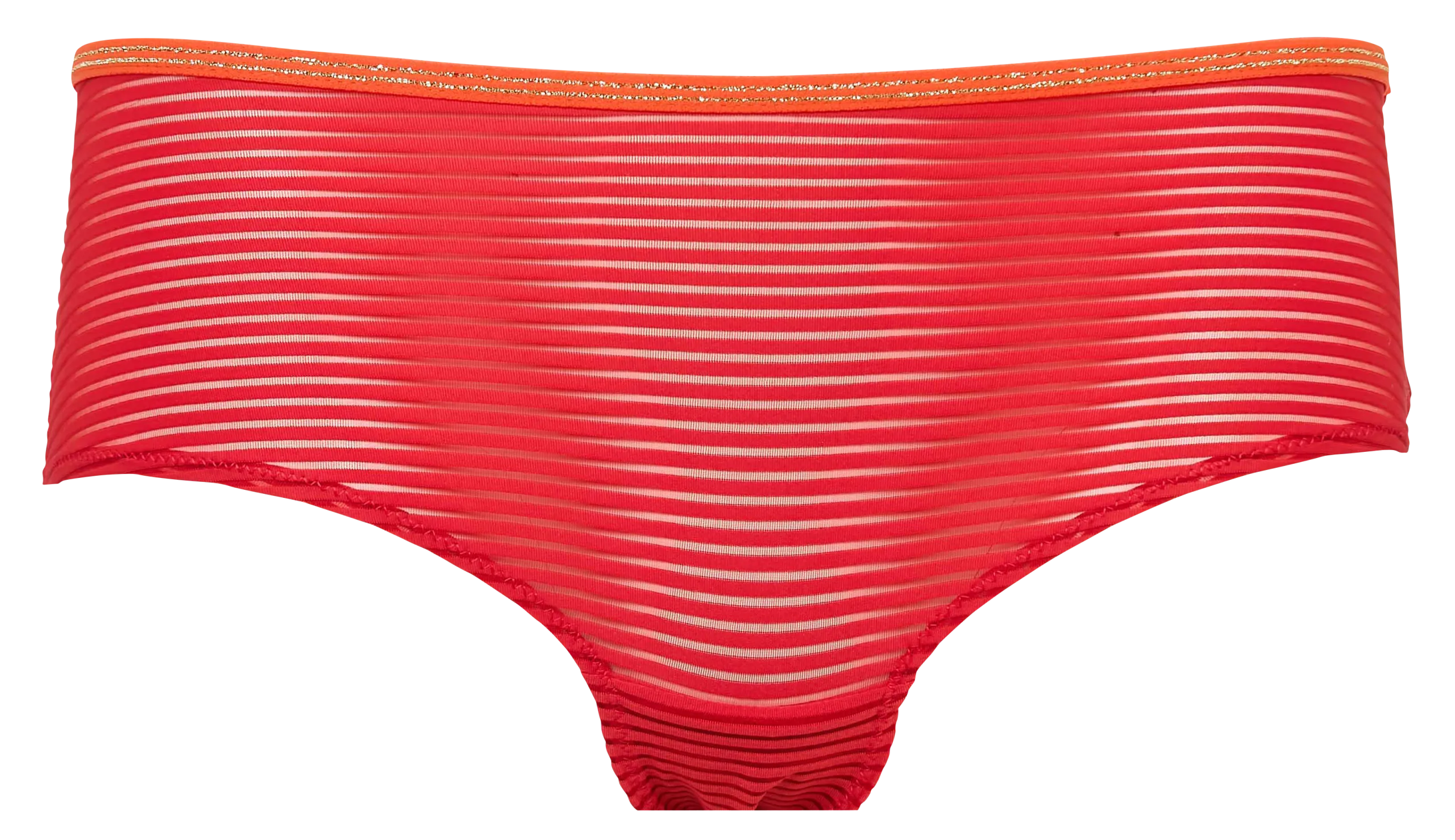 Gestreifter Shorty Orange GEORGIA