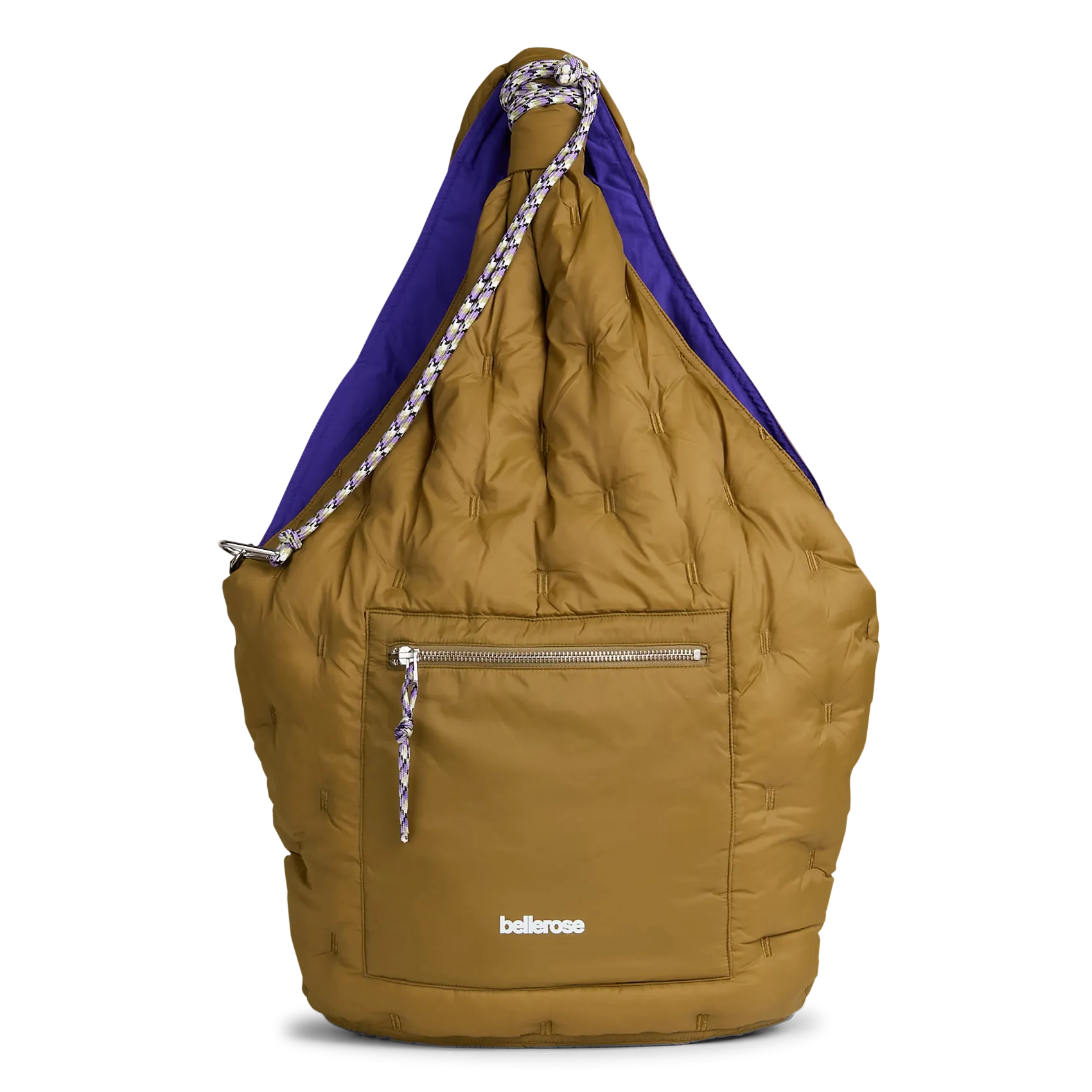 Einfarbiger Shopper Beige HOZIM