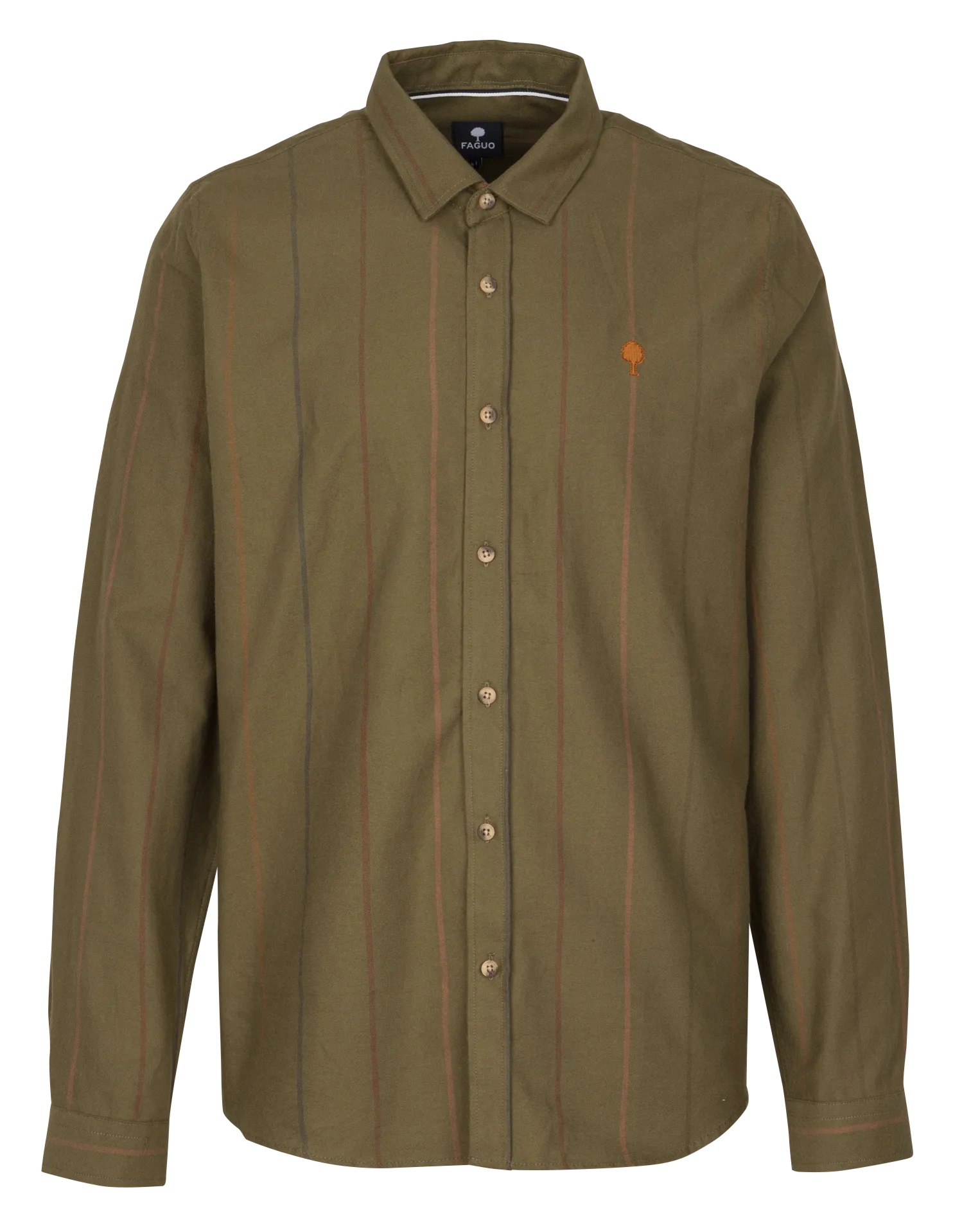 Colonel - Einfarbiges Hemd Khaki IRATY