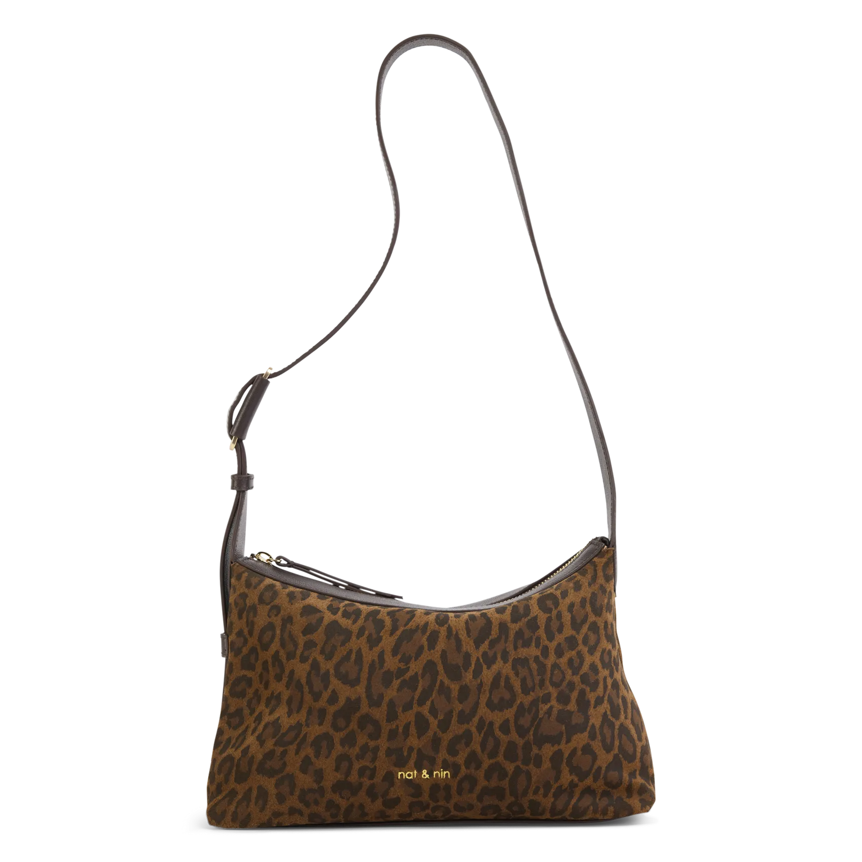 Brieftasche aus Leder Braun BOWIE