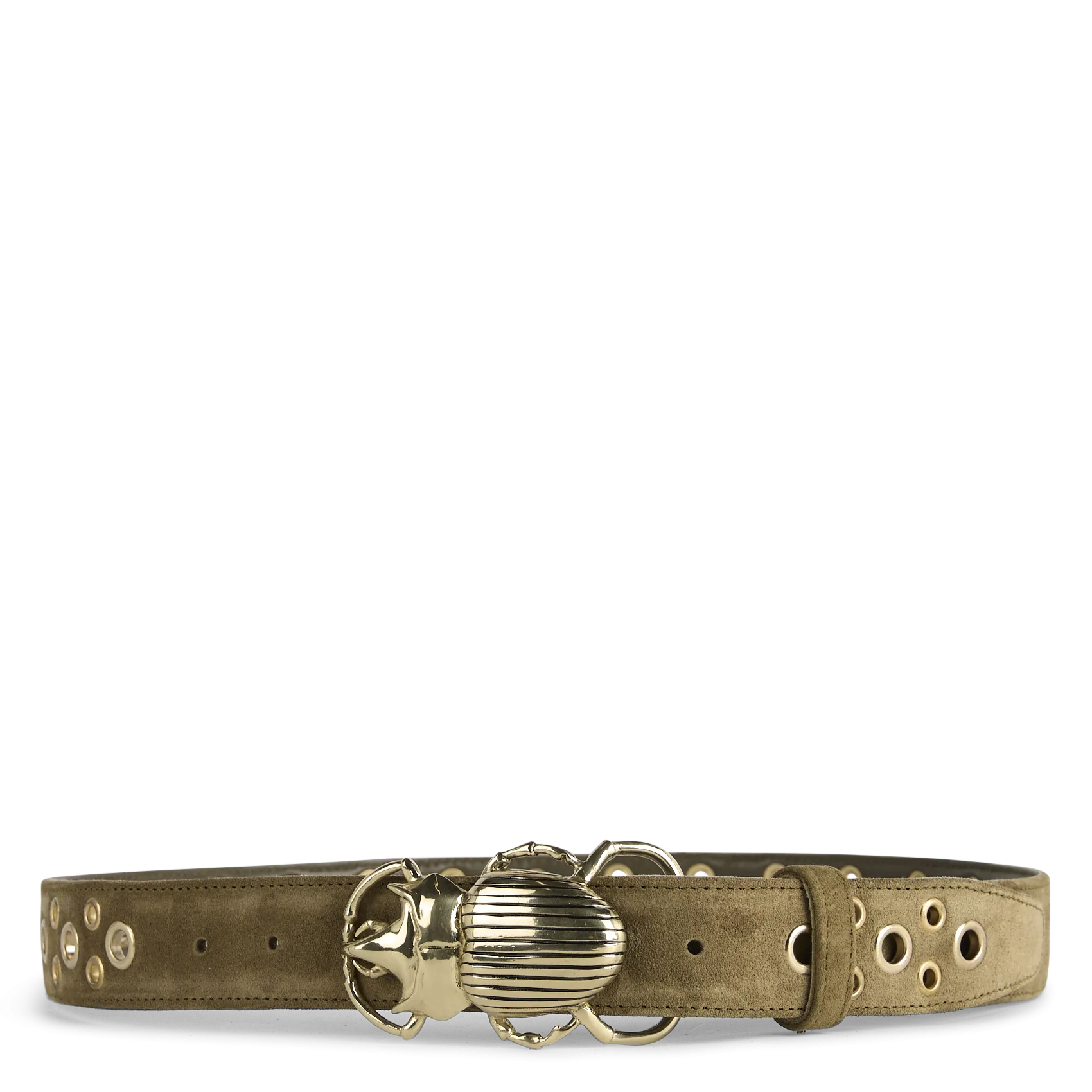 Gürtel aus Mischleder Grun