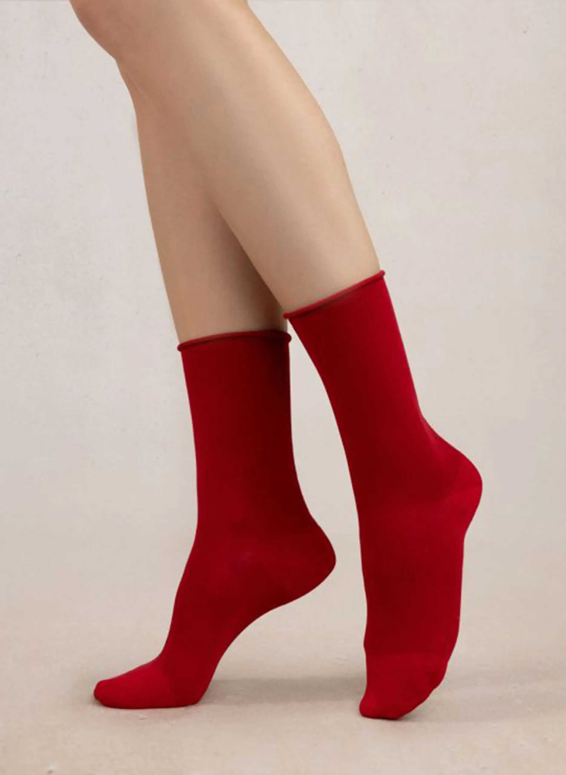Dina Needle - Socken Rot