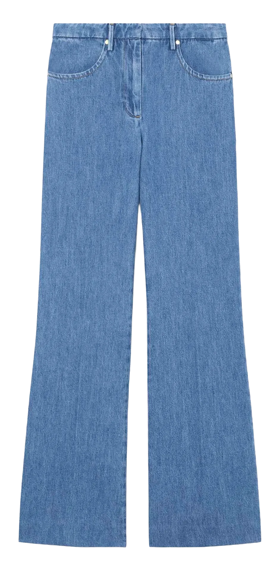 Weit geschnittene Jeans - aus Baumwolle Blau JEROME