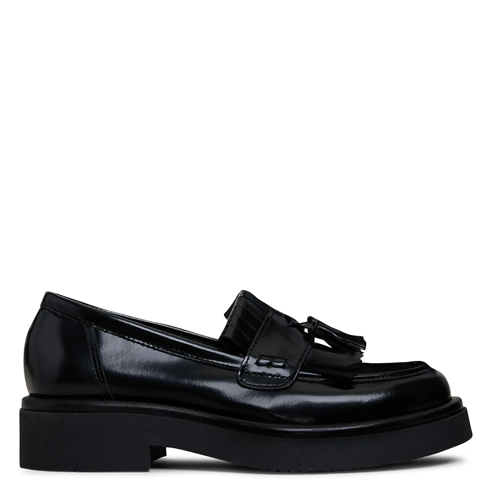 Plateau-Mokassins - Leder Schwarz NICO