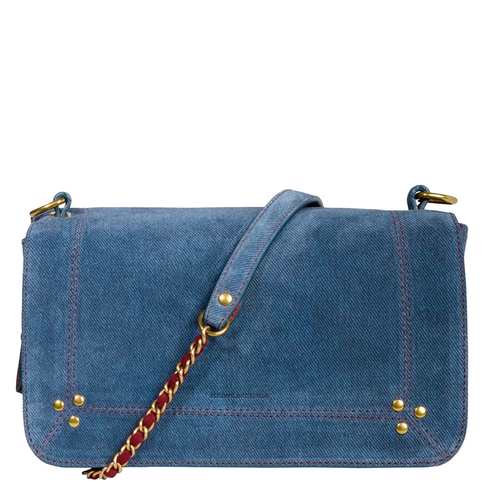 Umhängetasche aus Denim Blau BOBI