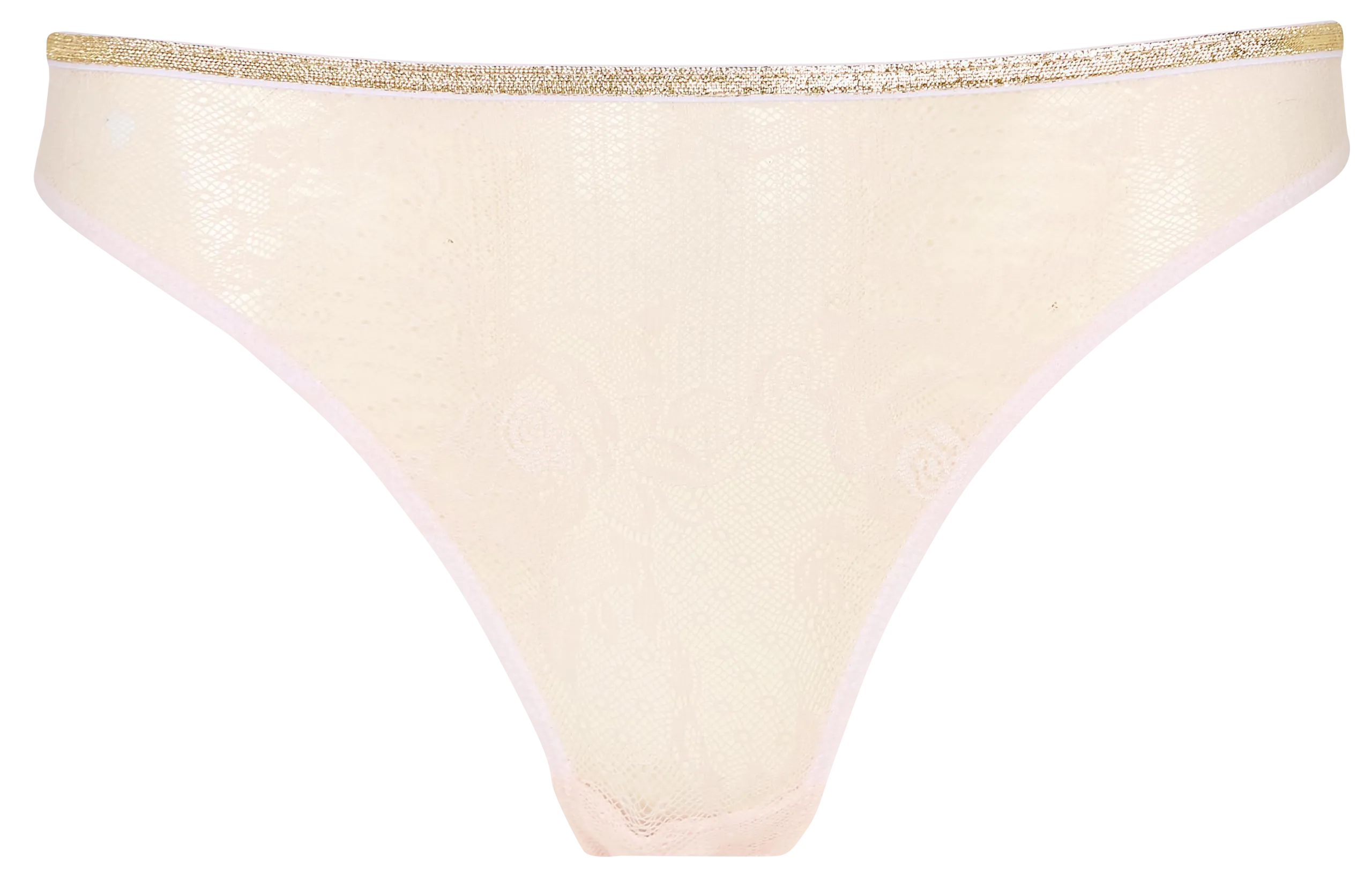 Brasil-Slip aus Spitze Weiss GEORGIA