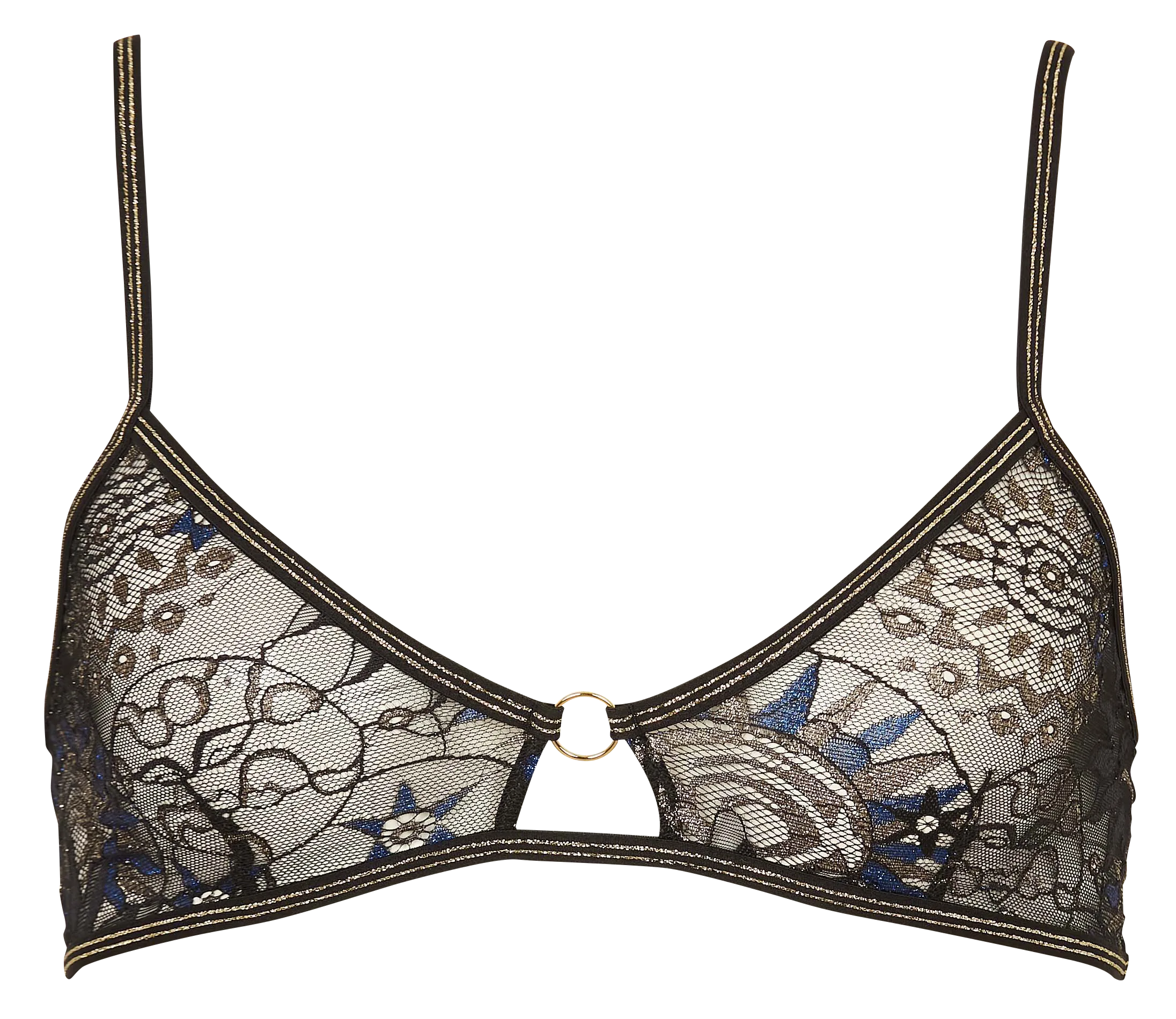 Bustier aus Spitze Schwarz MARION