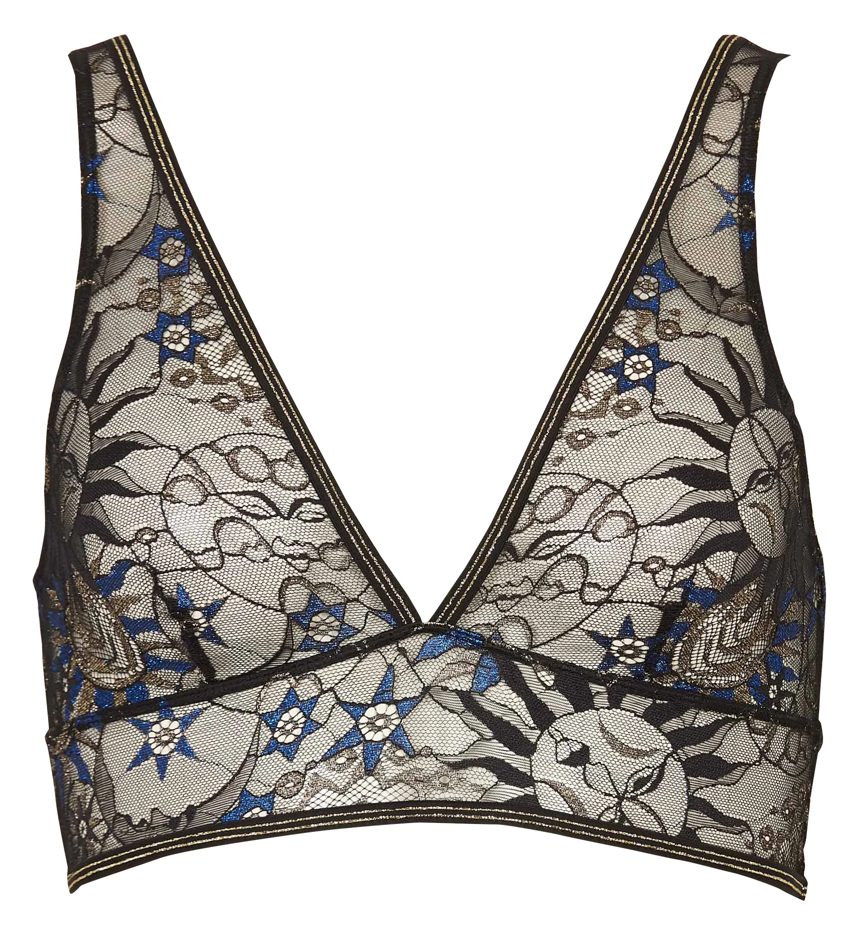 Bustier aus Spitze Schwarz SOON