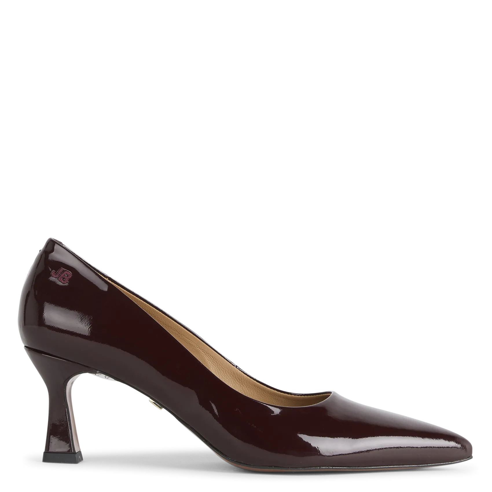 Lederpumps mit Druck Rot LIERRE