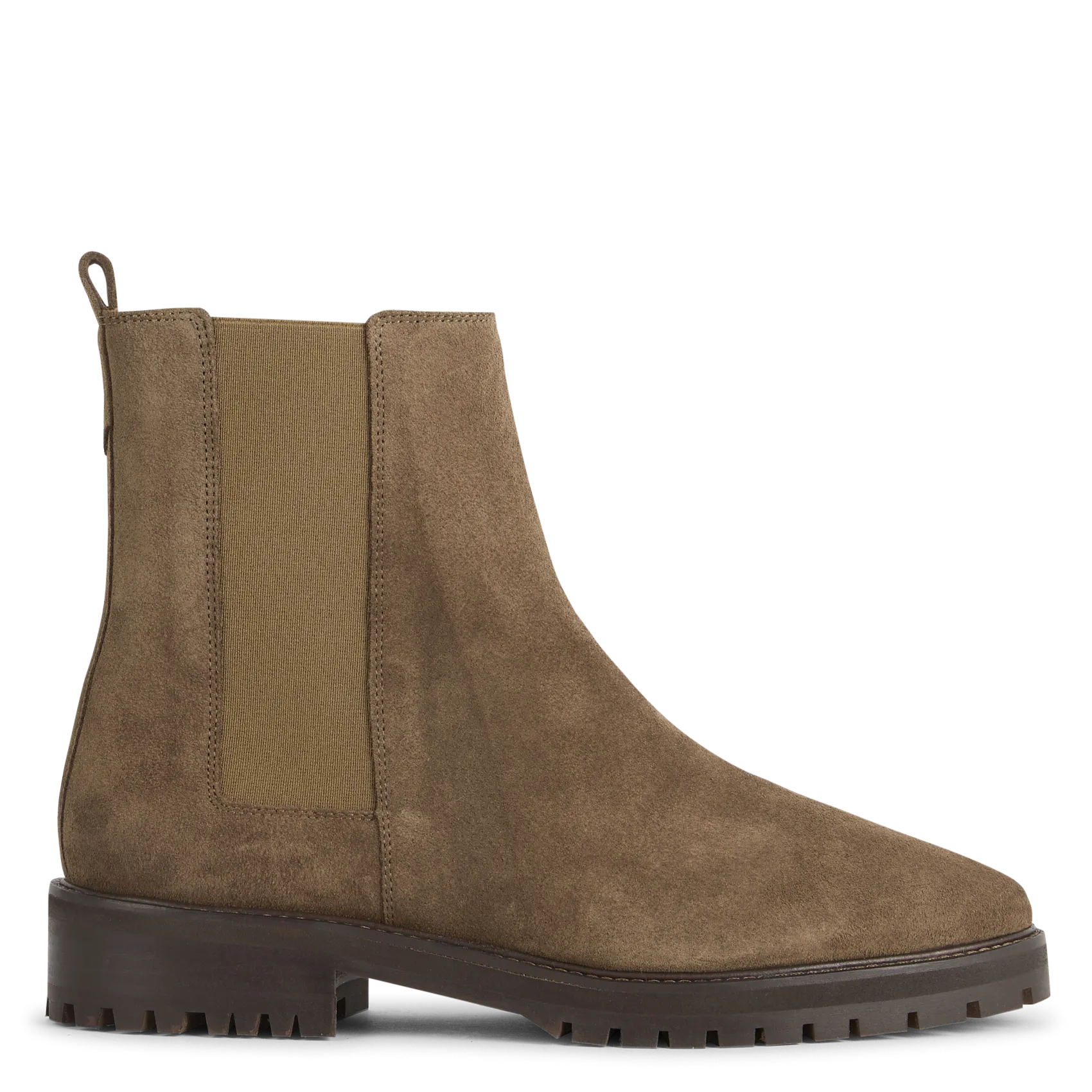 Chelsea-Boots aus Leder Braun N°501
