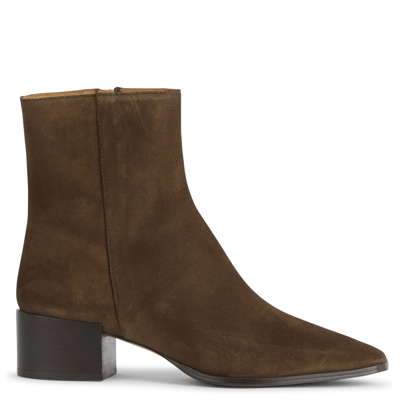 Wildleder-Stiefelette Braun N°406