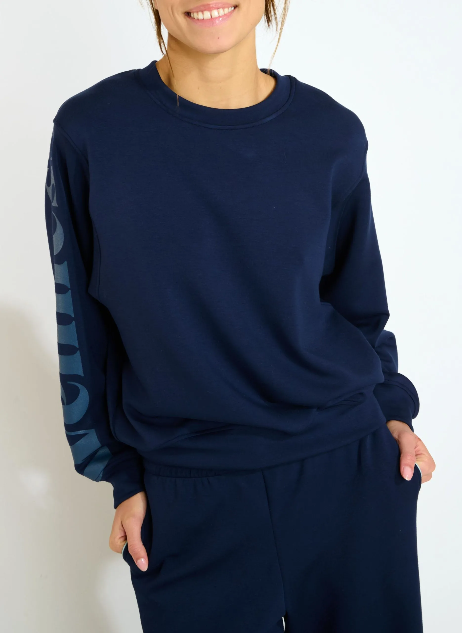 Jaguar - Sweatshirt mit Rundhalsausschnitt Blau LIV WELLJOY