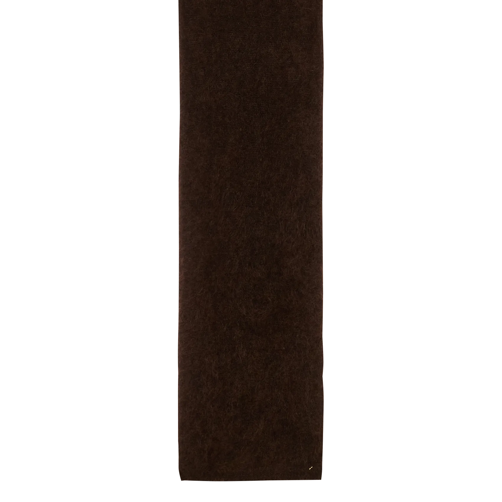 Unifarbener Schal aus Wollmischung Braun ALOUETTE