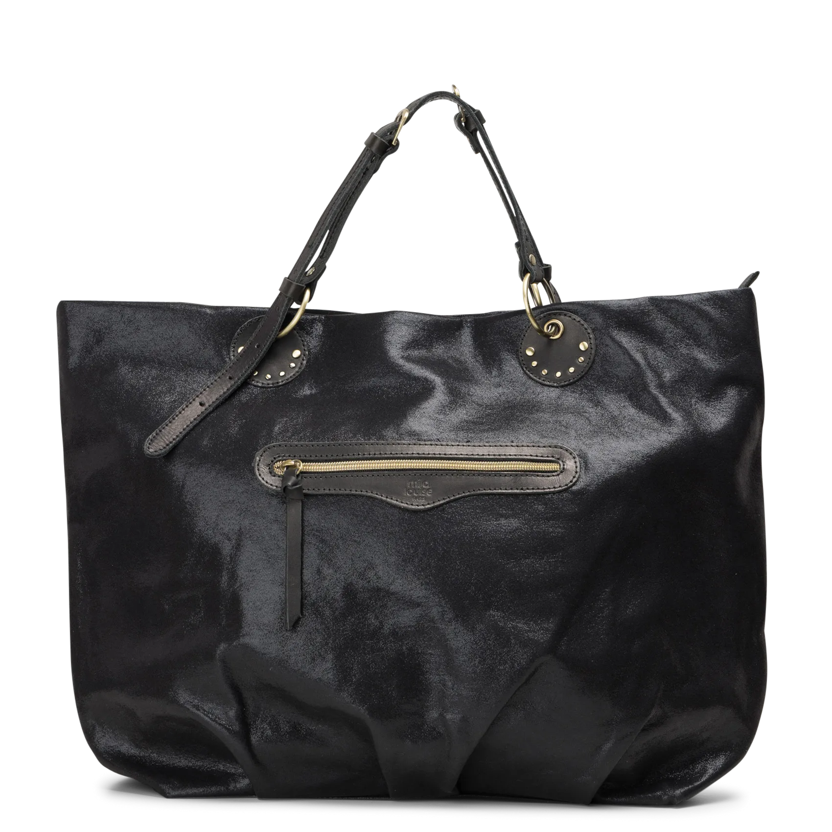 Billy L - Ledertasche Schwarz NISA