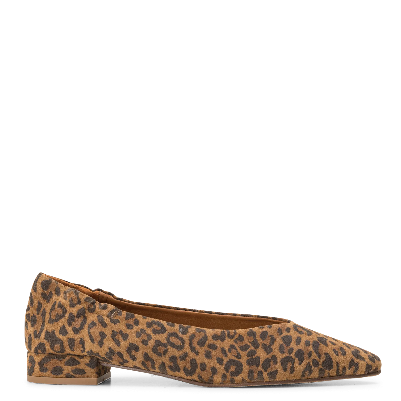 Ballerinas aus bedrucktem Veloursleder Mehrfarbig FALBA