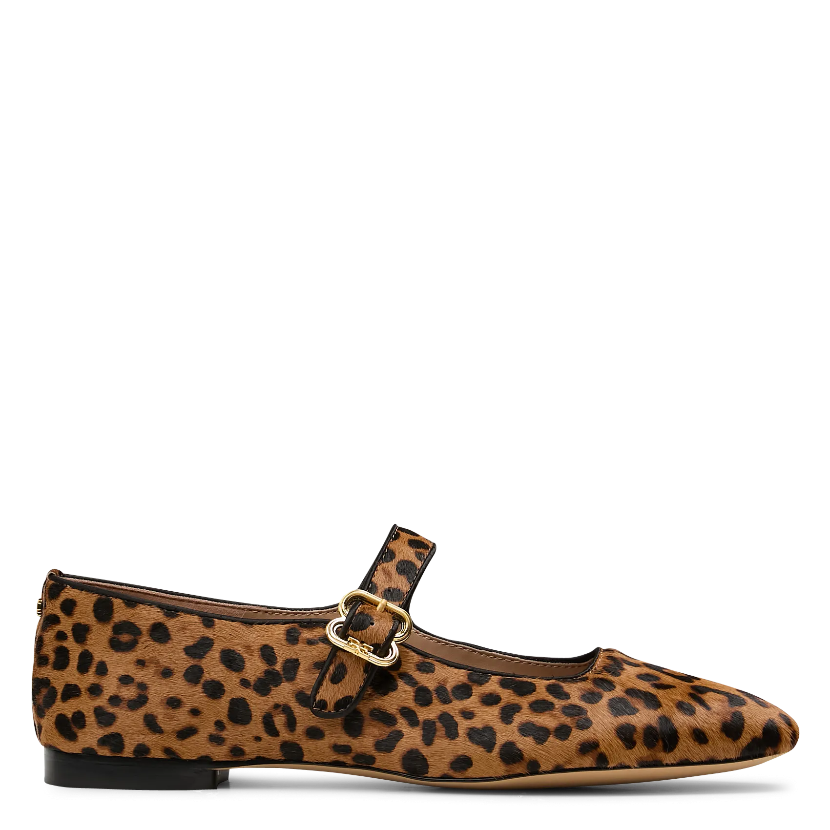 Leopardenmuster-Lederballerinas Mehrfarbig MICHAELA