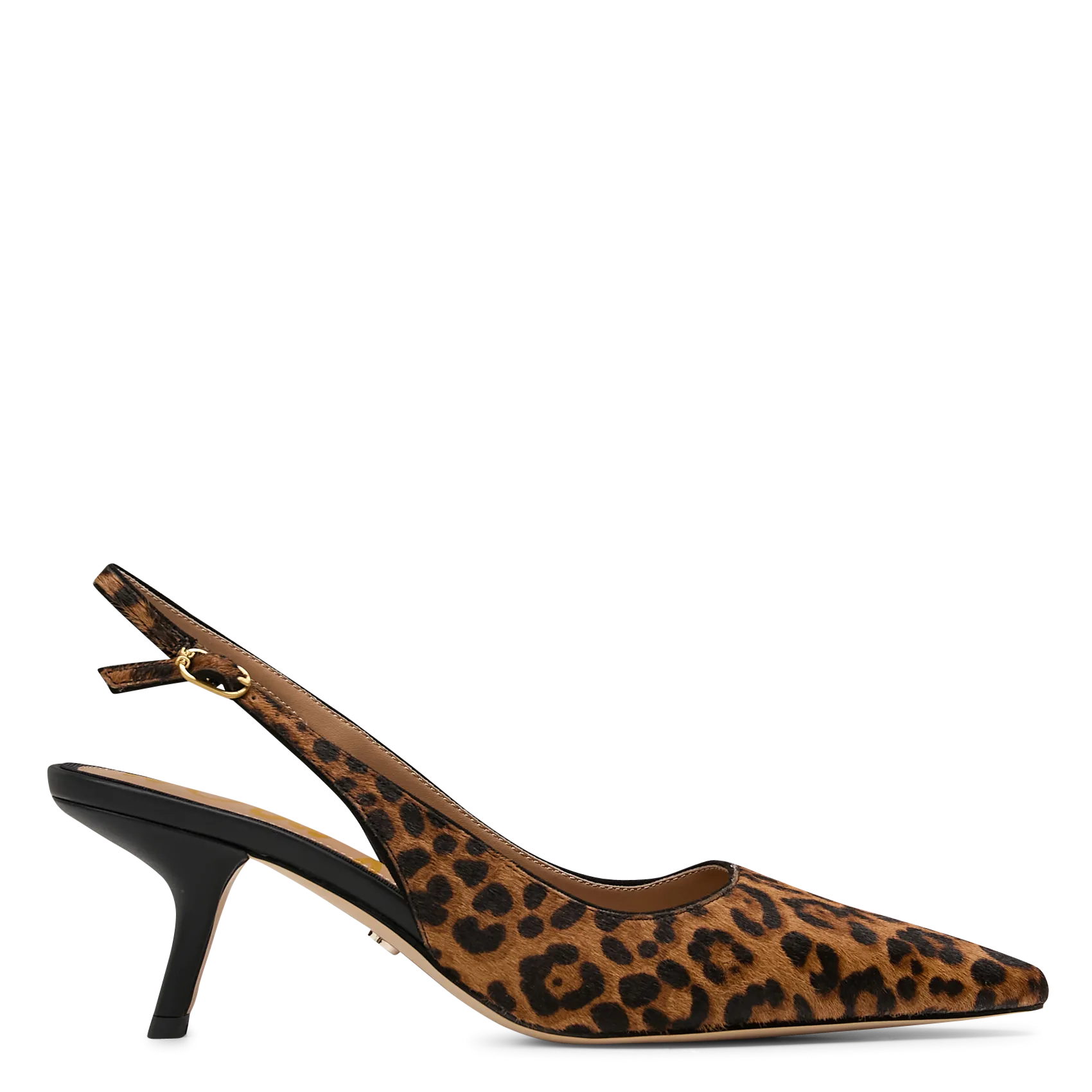 Leopard-Ponyleder-Pumps Mehrfarbig BIANKA SLING