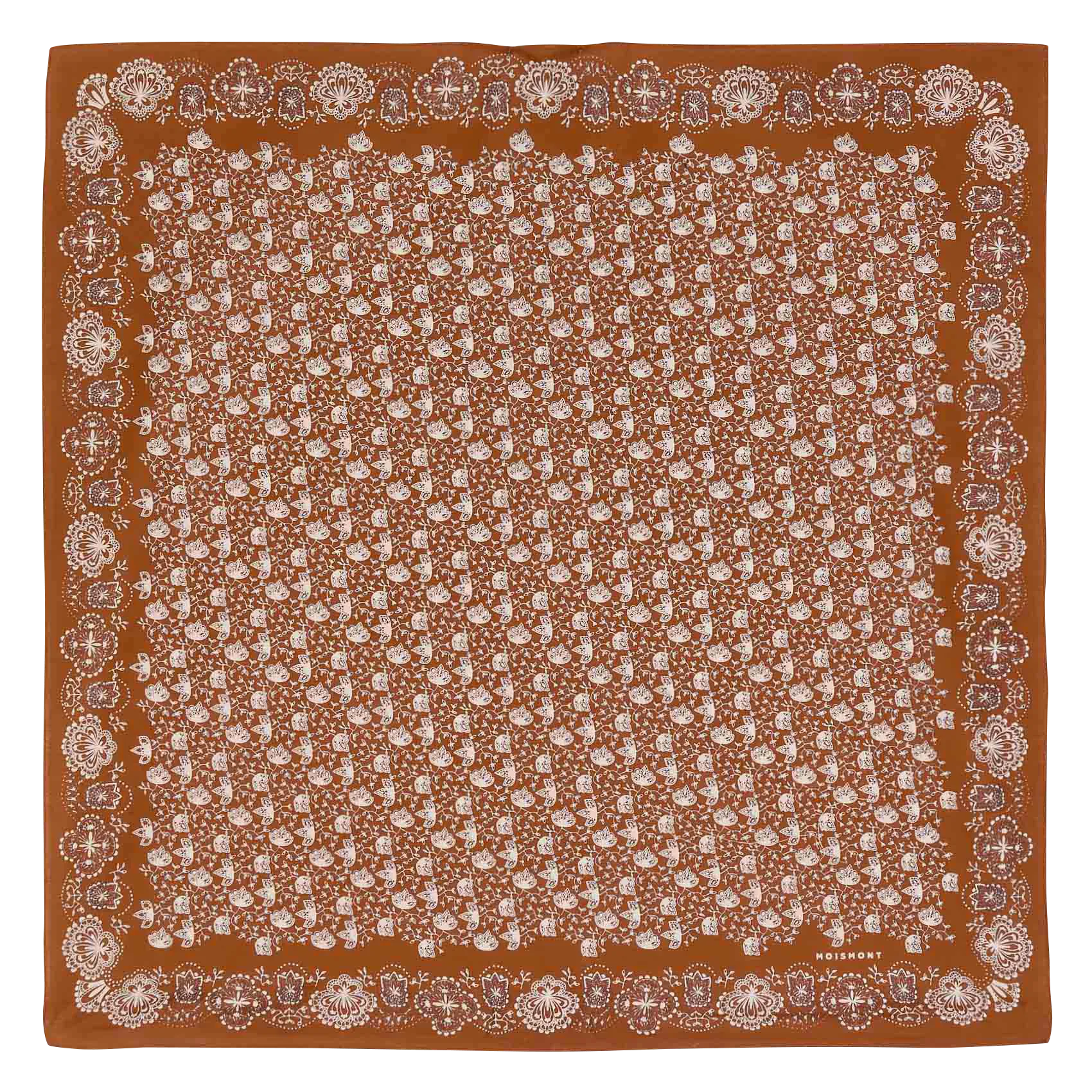 Baumwoll-Foulard Braun N°675