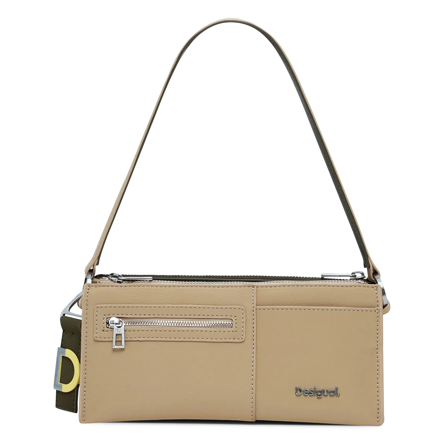 3-in-1 Schultertasche Braun