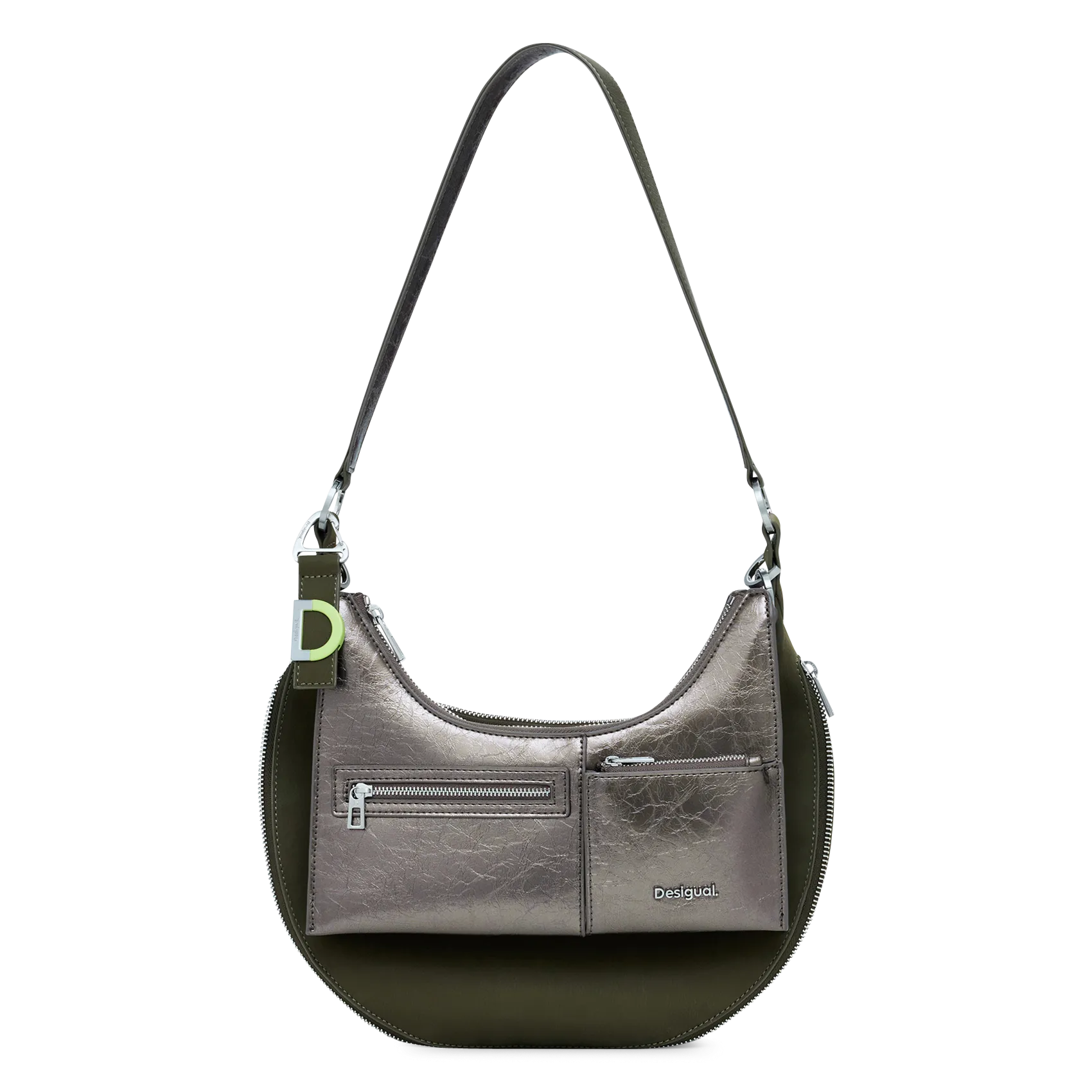 3-in-1 Schultertasche Grun