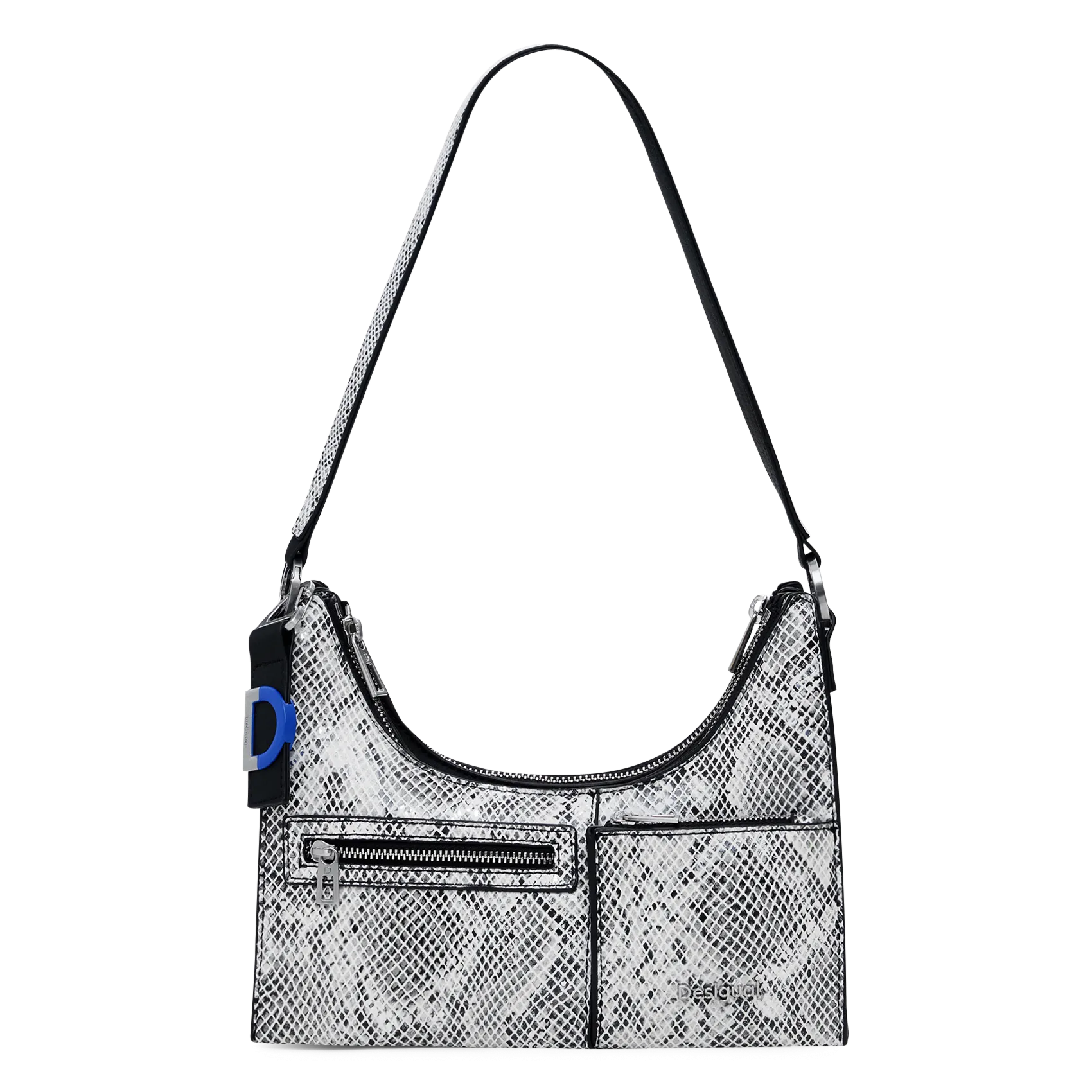 3-in-1 Schultertasche Schwarz