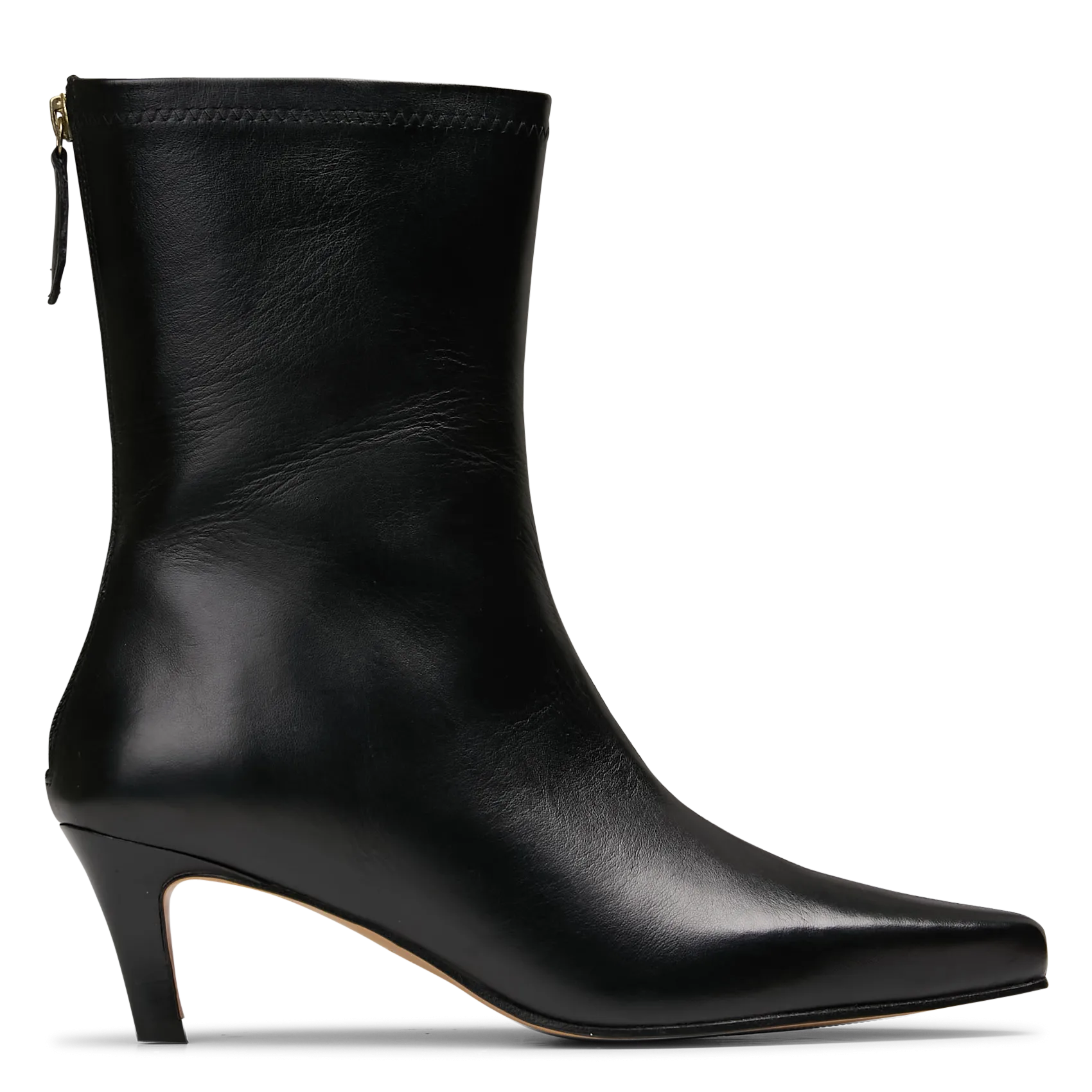 Bianca - Lederstiefeletten Schwarz N°515
