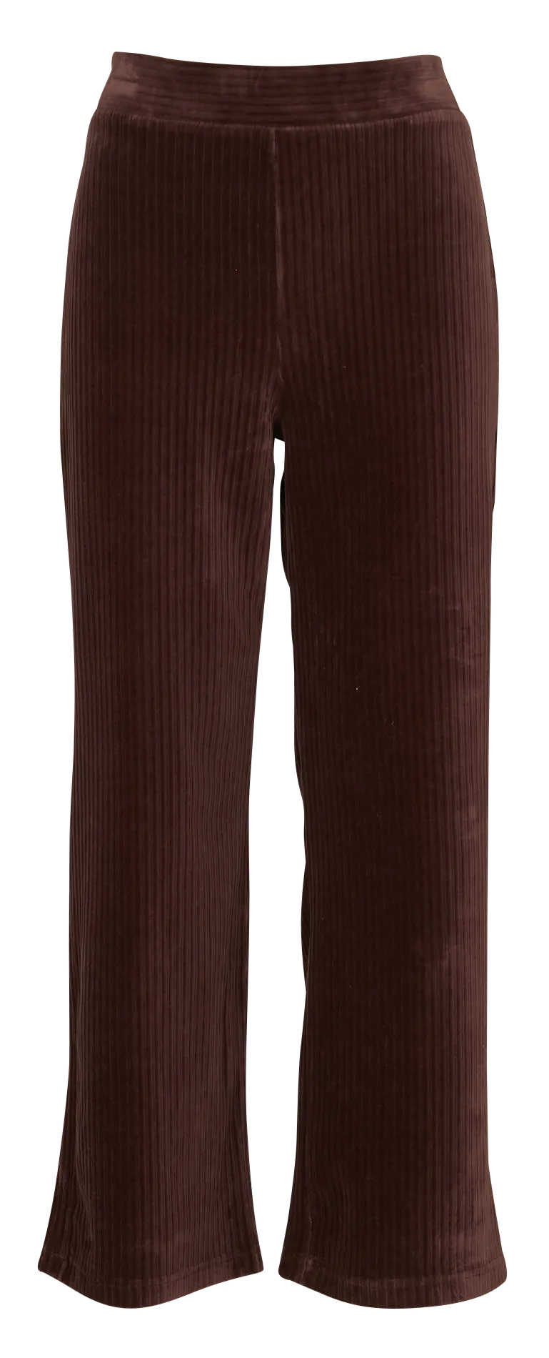 Caprihose aus Cord Braun