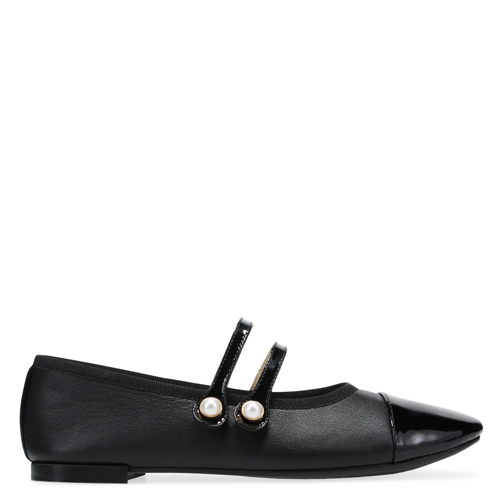 Ballerinas - Leder Schwarz ERIN