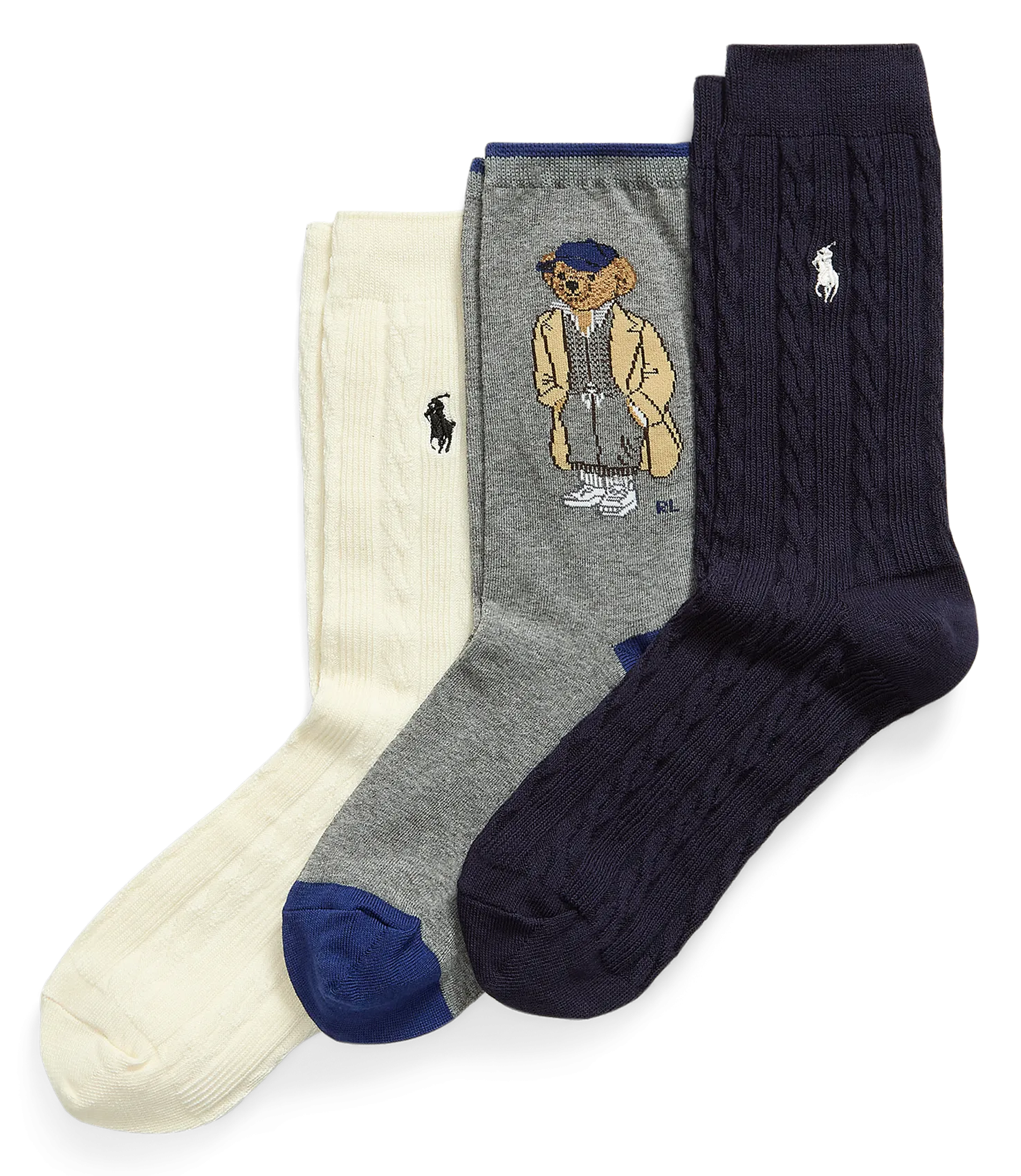 3er-Pack Socken Mehrfarbig