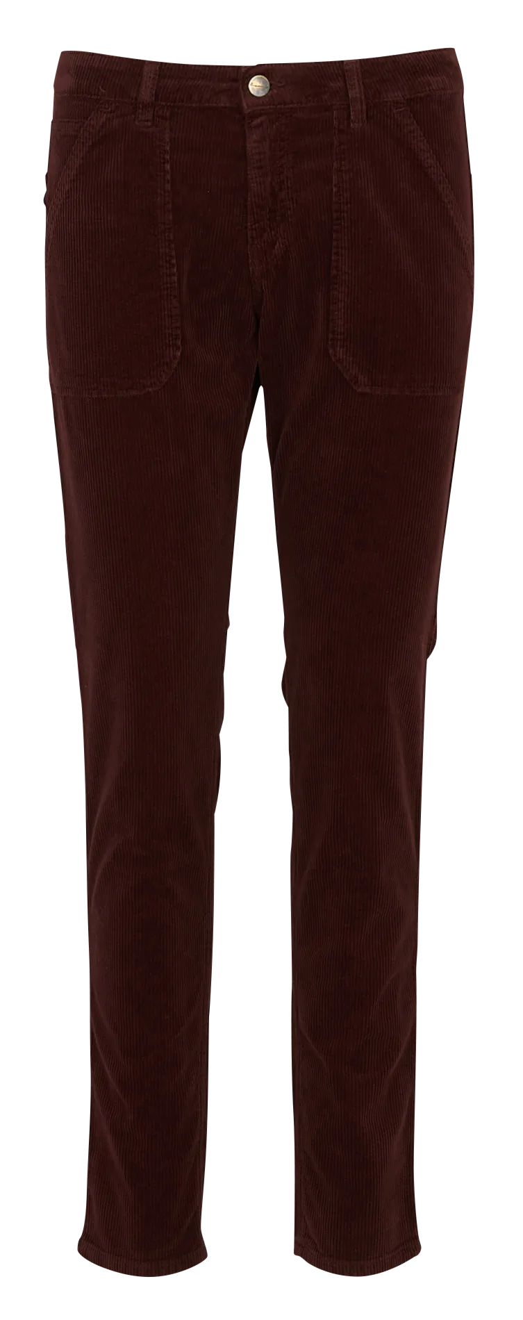 Cordhose, Slim Fit Braun PIERCE